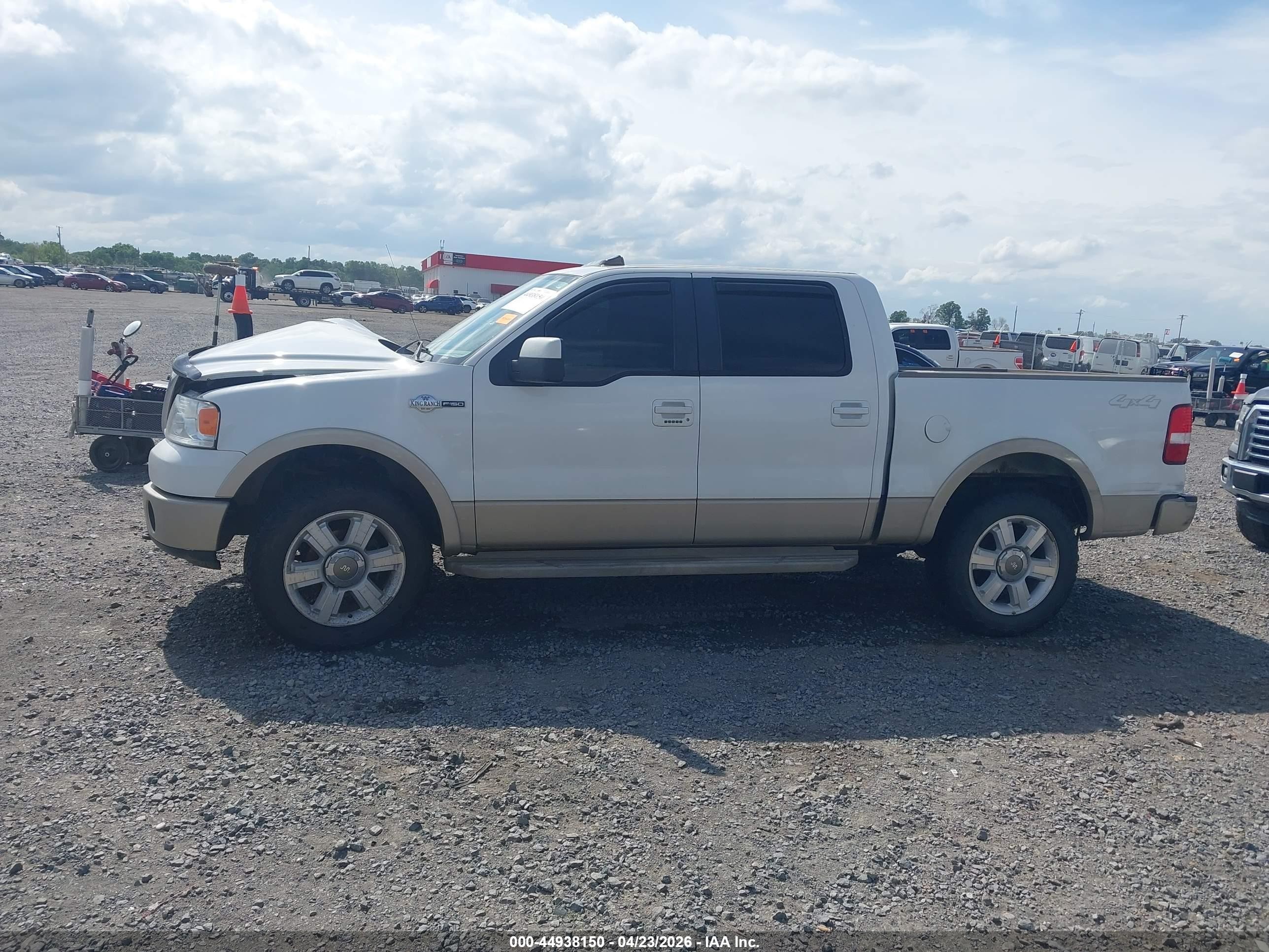 2007 Ford F-150 Fx4/lariat/xlt White vin: 1FTPW14V37KA78523