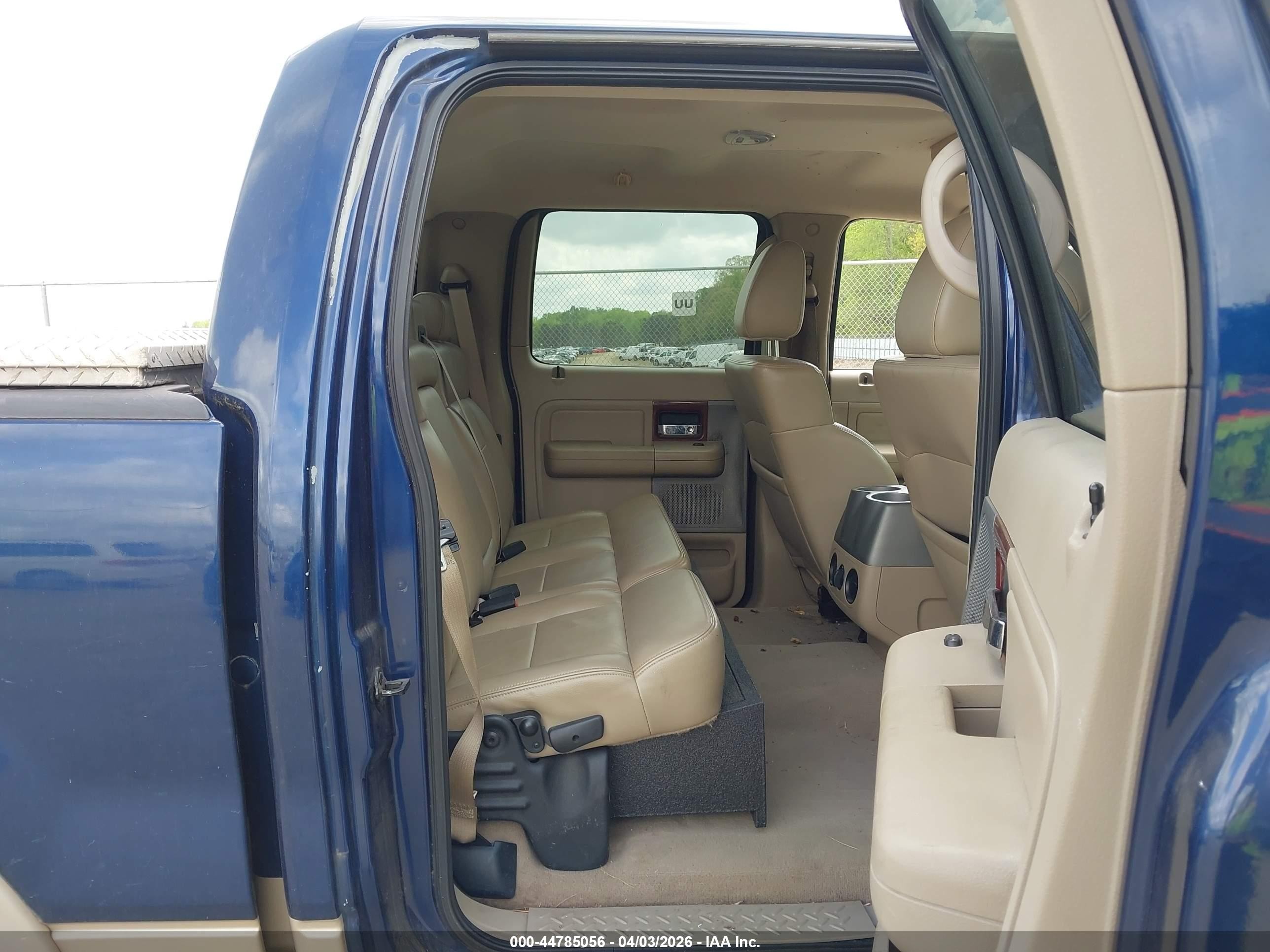 2007 Ford F-150 Fx4/lariat/xlt Blue vin: 1FTPW14V37KB00598