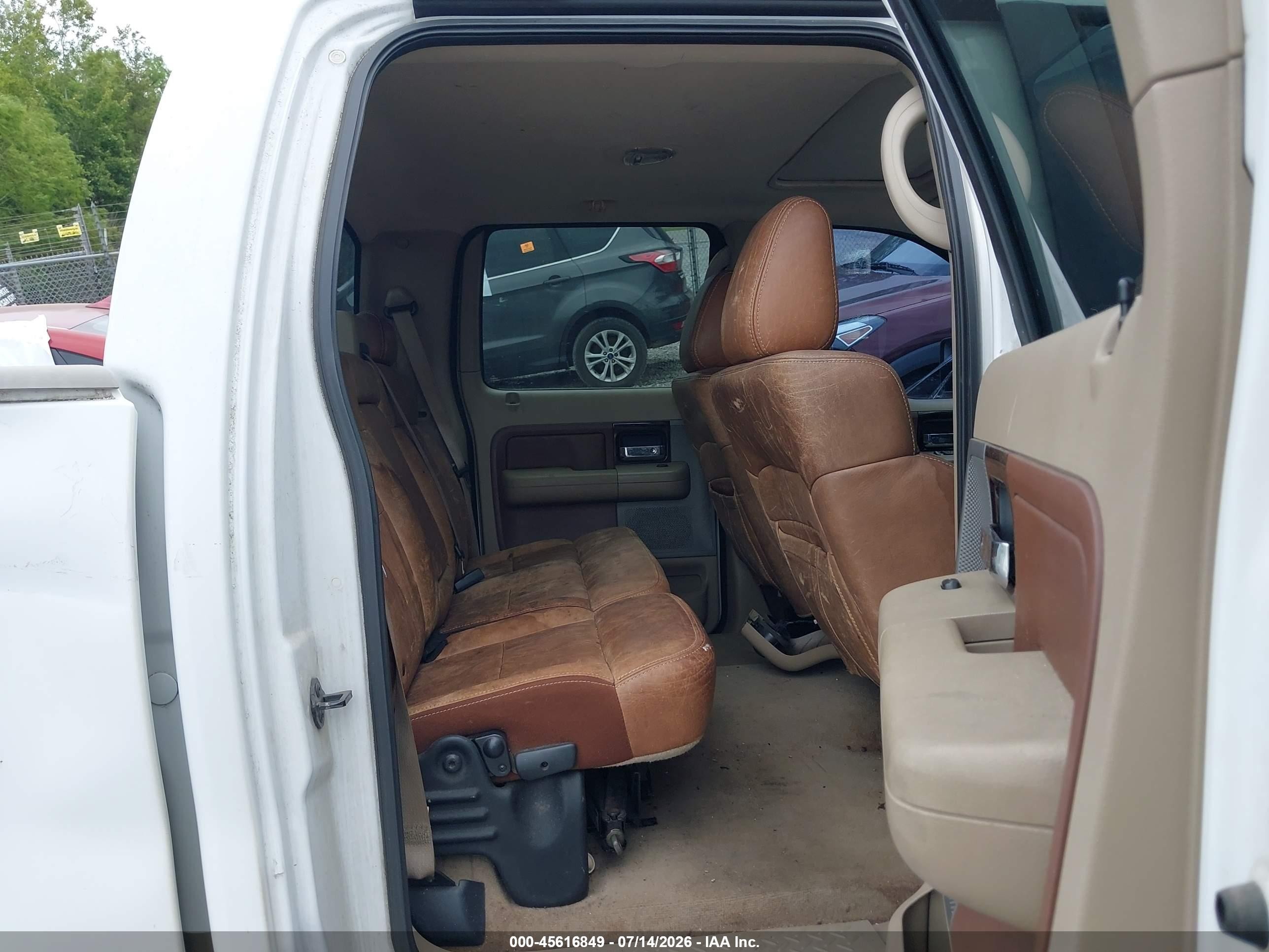 2007 Ford F-150 Fx4/lariat/xlt White vin: 1FTPW14V37KB02612