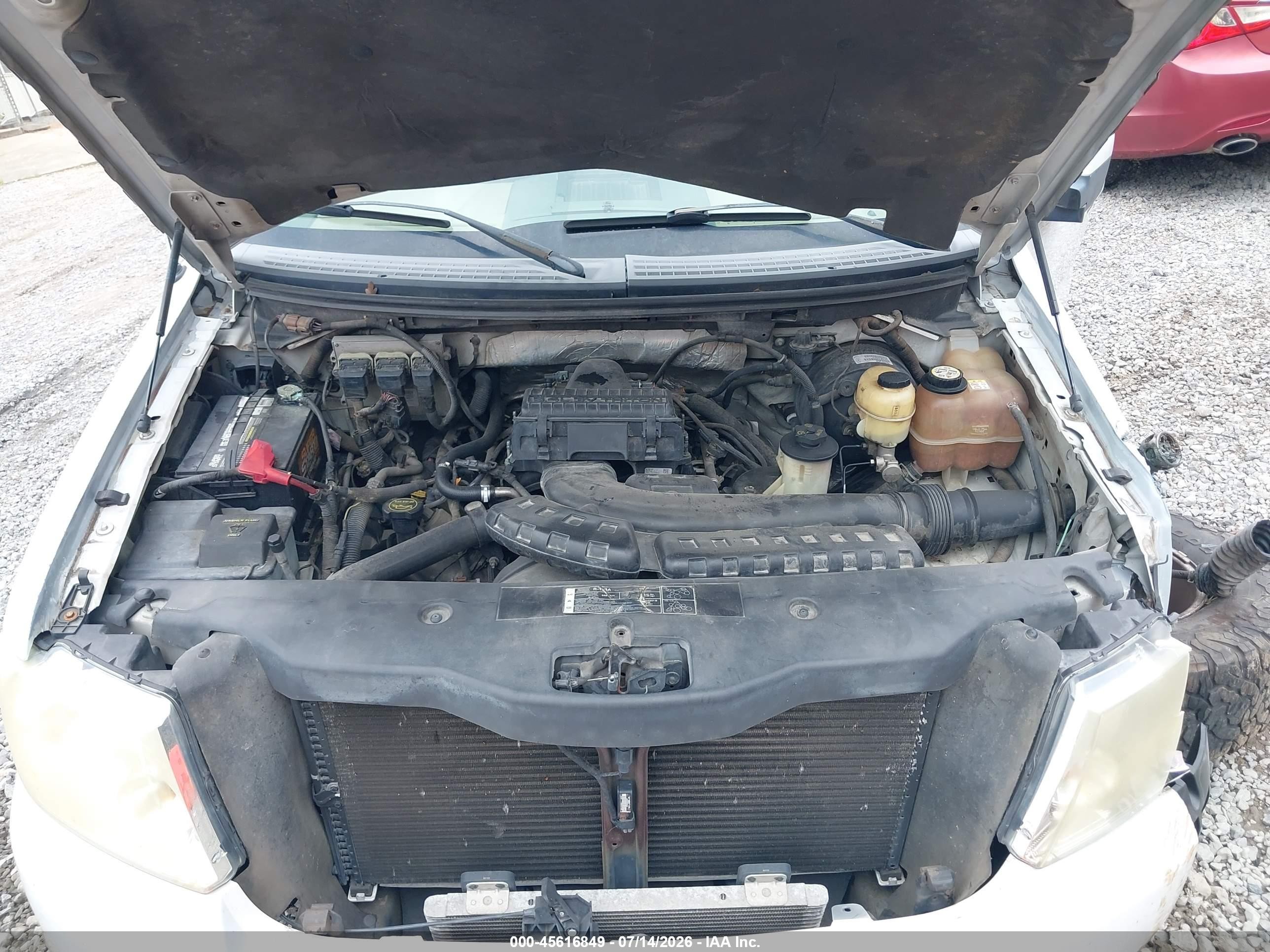 2007 Ford F-150 Fx4/lariat/xlt White vin: 1FTPW14V37KB02612