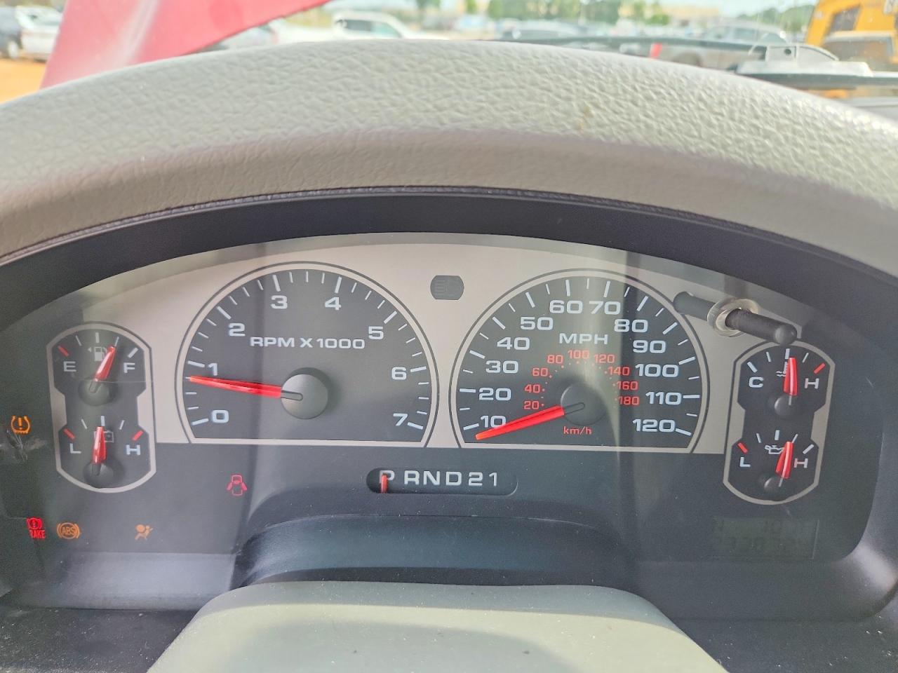 2007 Ford F150 Supercrew Red vin: 1FTPW14V37KC99412