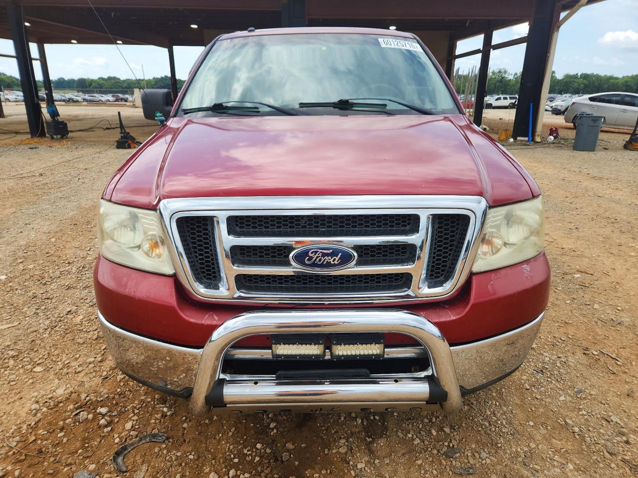 2007 Ford F150 Supercrew Red vin: 1FTPW14V37KC99412