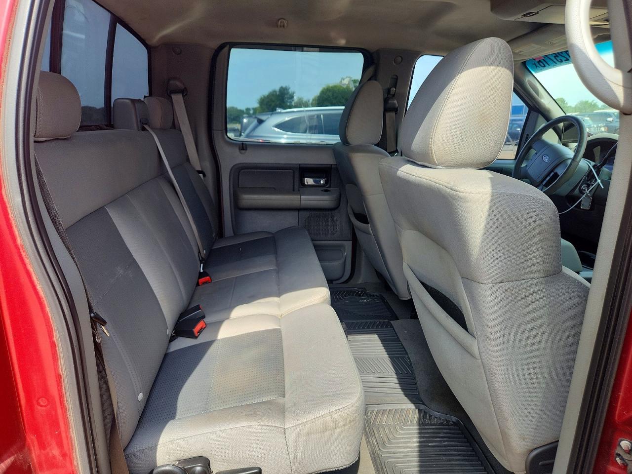 2007 Ford F150 Supercrew Red vin: 1FTPW14V37KC99412