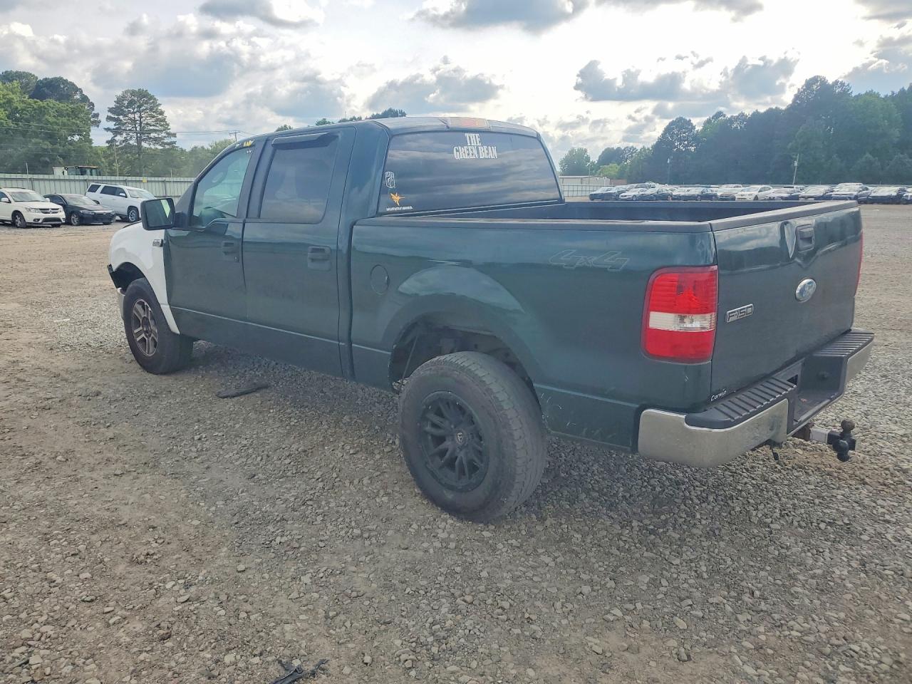2007 Ford F150 Supercrew Green vin: 1FTPW14V37KD20873
