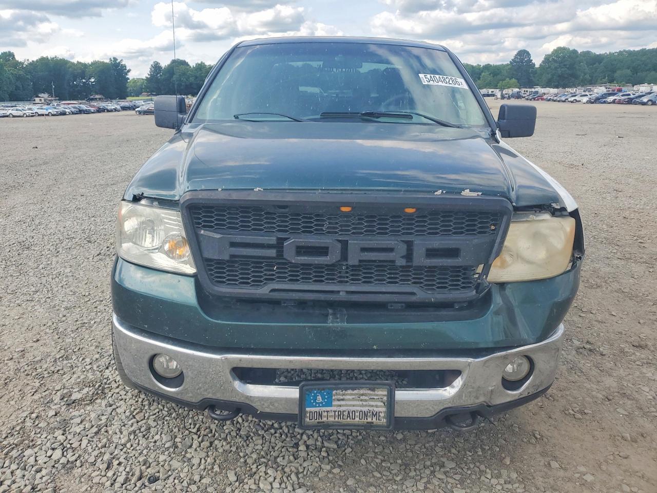 2007 Ford F150 Supercrew Green vin: 1FTPW14V37KD20873