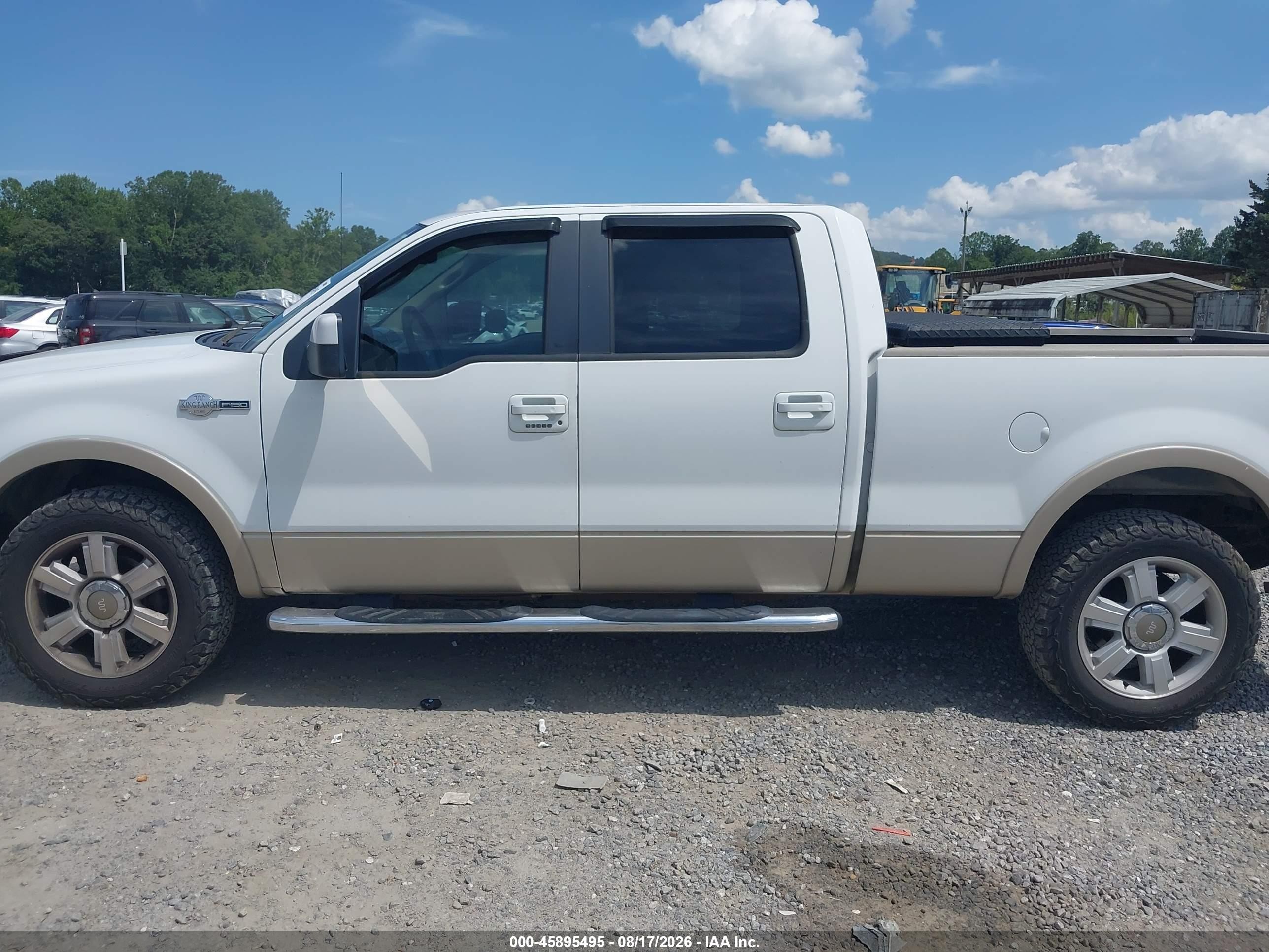 2007 Ford F-150 Fx4/lariat/xlt Белый vin: 1FTPW14V37KD24437