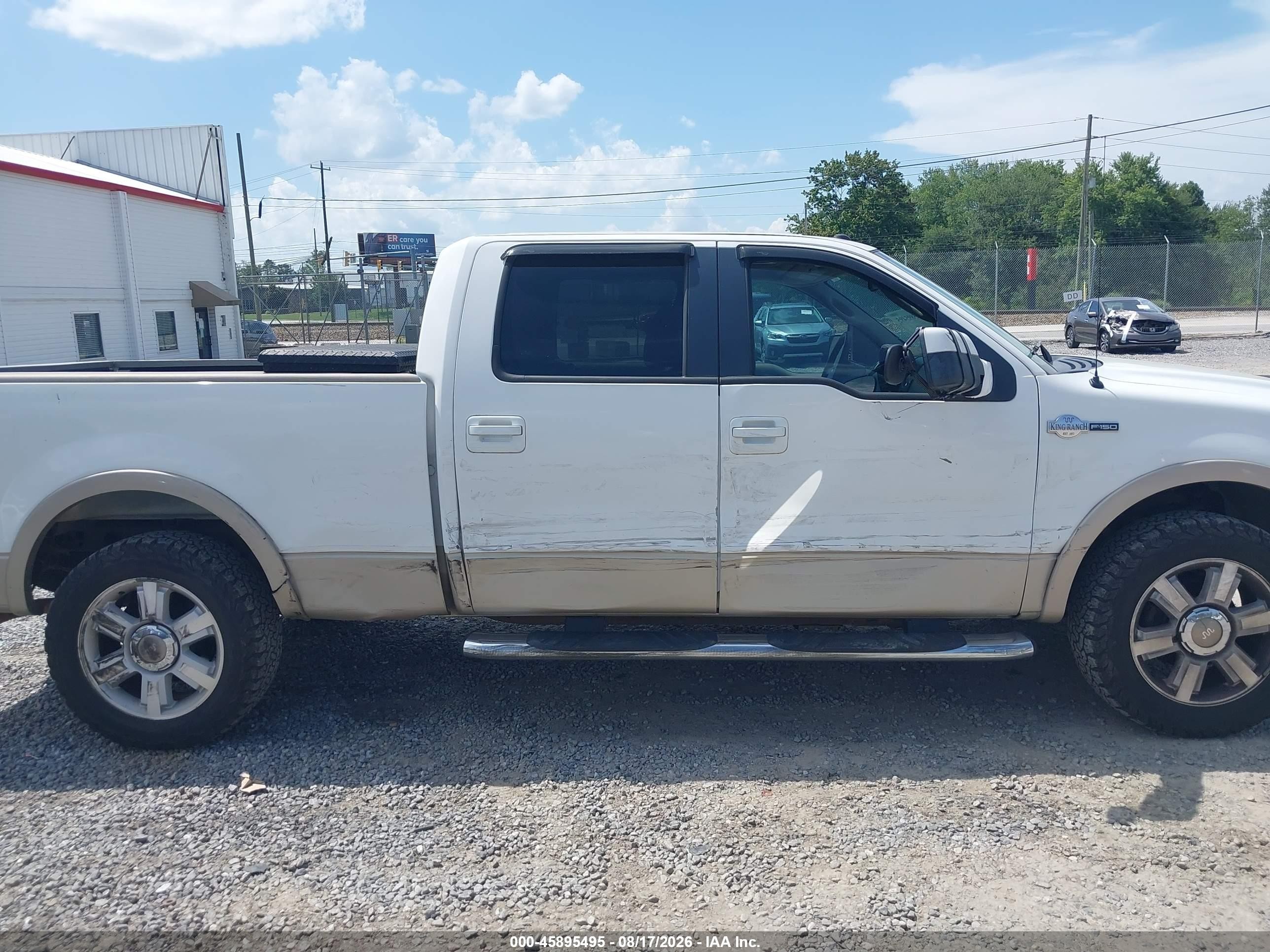 2007 Ford F-150 Fx4/lariat/xlt Белый vin: 1FTPW14V37KD24437