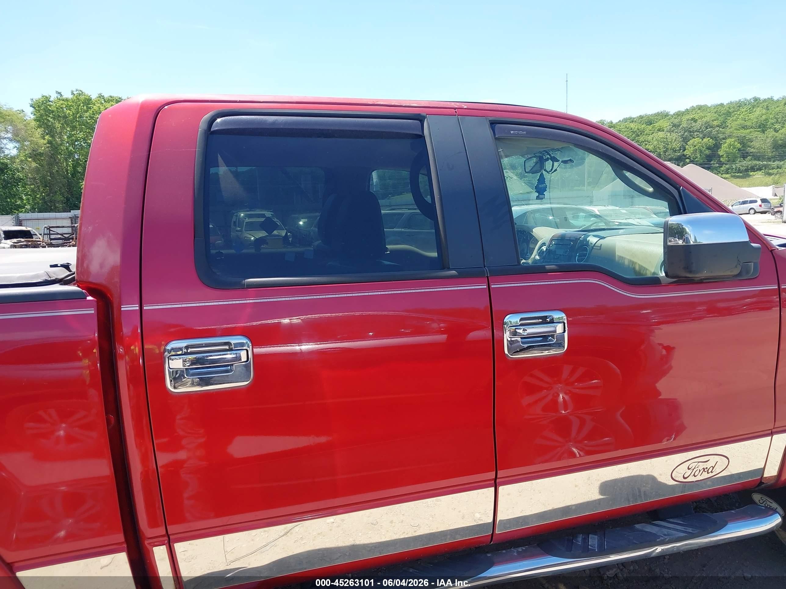 2008 Ford F-150 60th Anniversary/fx4/king Ranch/lariat/xlt Burgundy vin: 1FTPW14V38FA29669