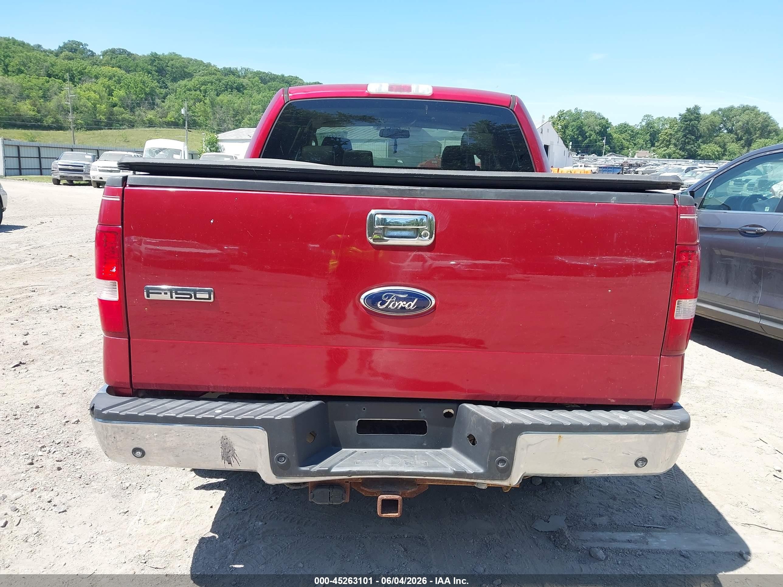 2008 Ford F-150 60th Anniversary/fx4/king Ranch/lariat/xlt Burgundy vin: 1FTPW14V38FA29669