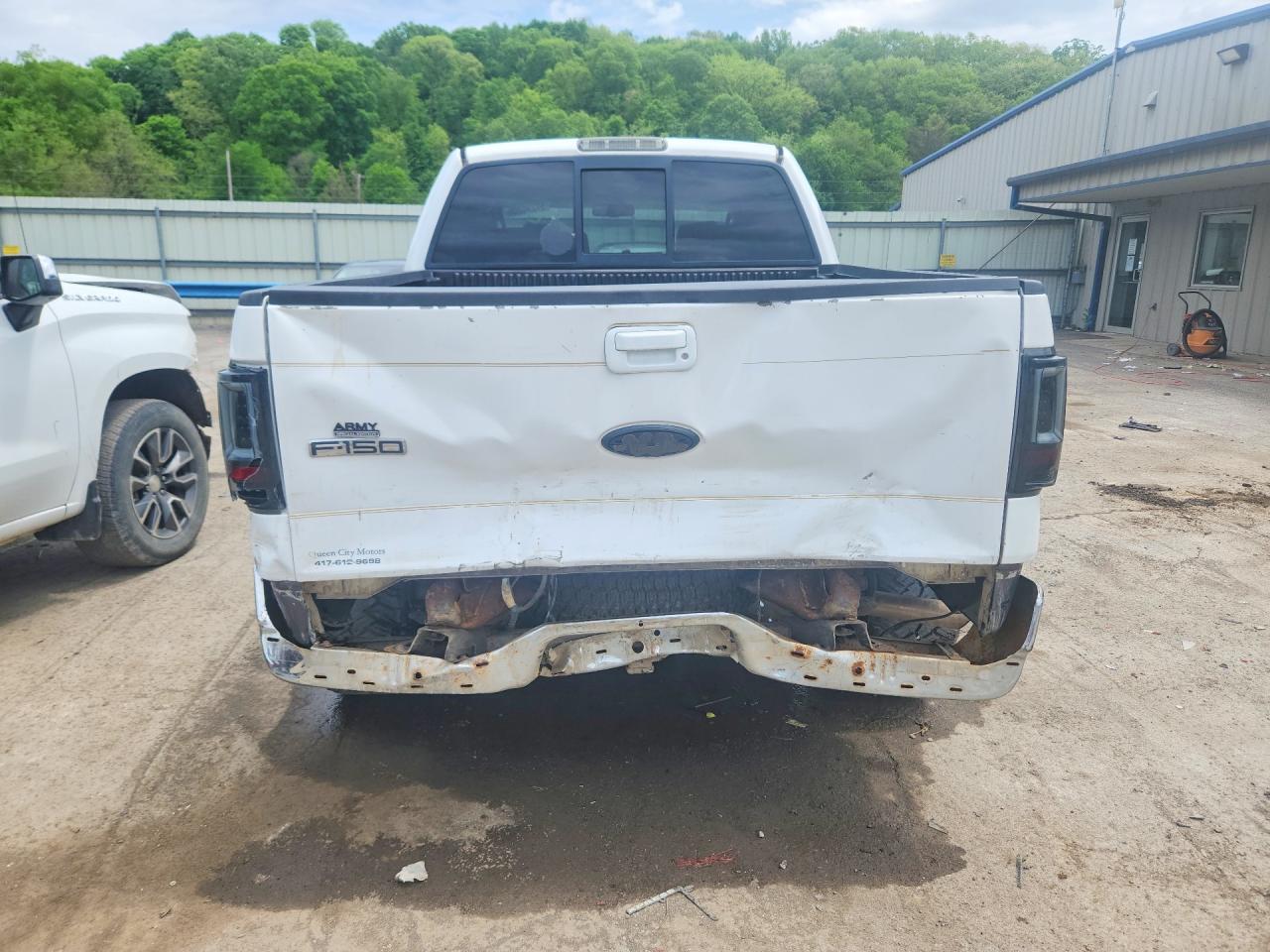 2008 Ford F150 Supercrew White vin: 1FTPW14V38FA60548
