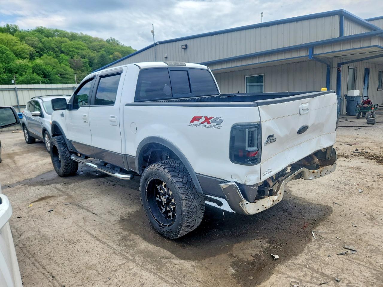 2008 Ford F150 Supercrew White vin: 1FTPW14V38FA60548