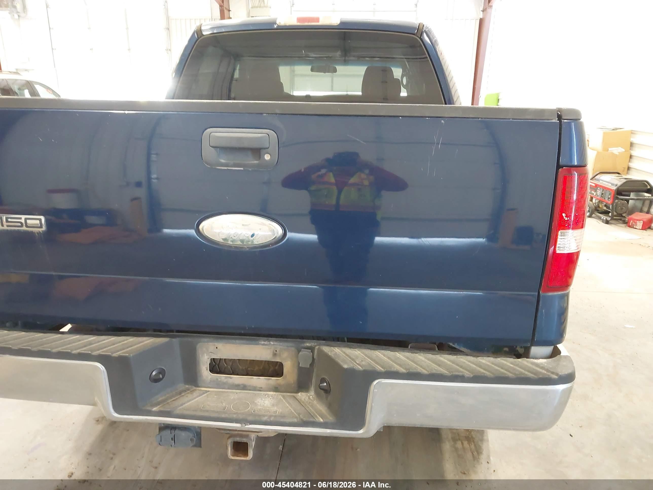 2008 Ford F-150 60th Anniversary/fx4/king Ranch/lariat/xlt Blue vin: 1FTPW14V38FA83277
