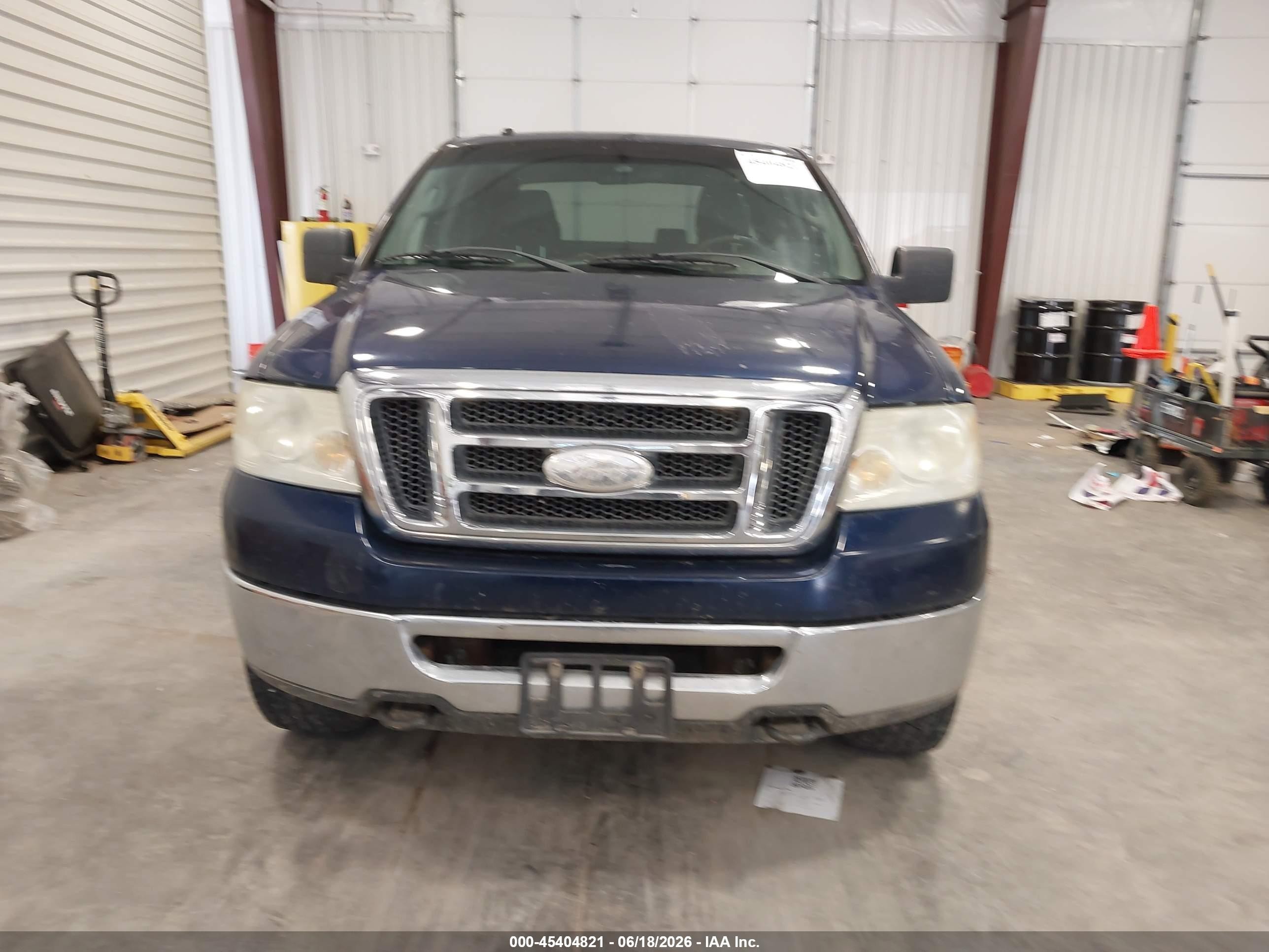 2008 Ford F-150 60th Anniversary/fx4/king Ranch/lariat/xlt Blue vin: 1FTPW14V38FA83277
