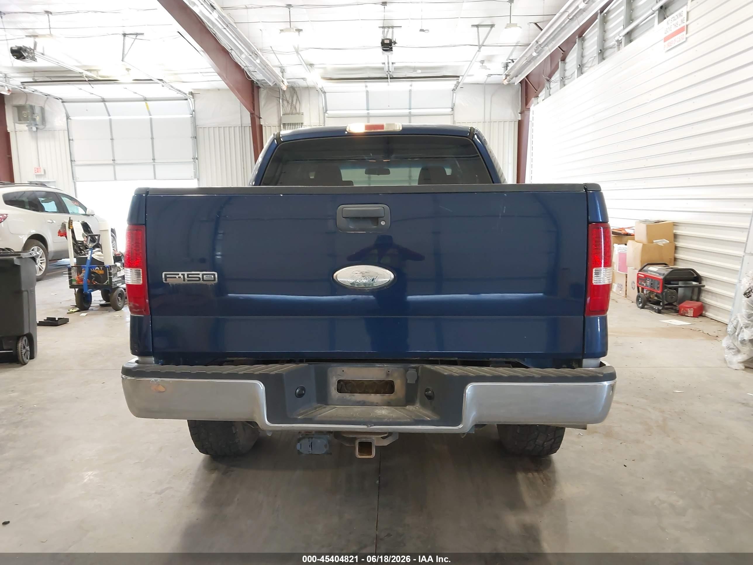 2008 Ford F-150 60th Anniversary/fx4/king Ranch/lariat/xlt Blue vin: 1FTPW14V38FA83277
