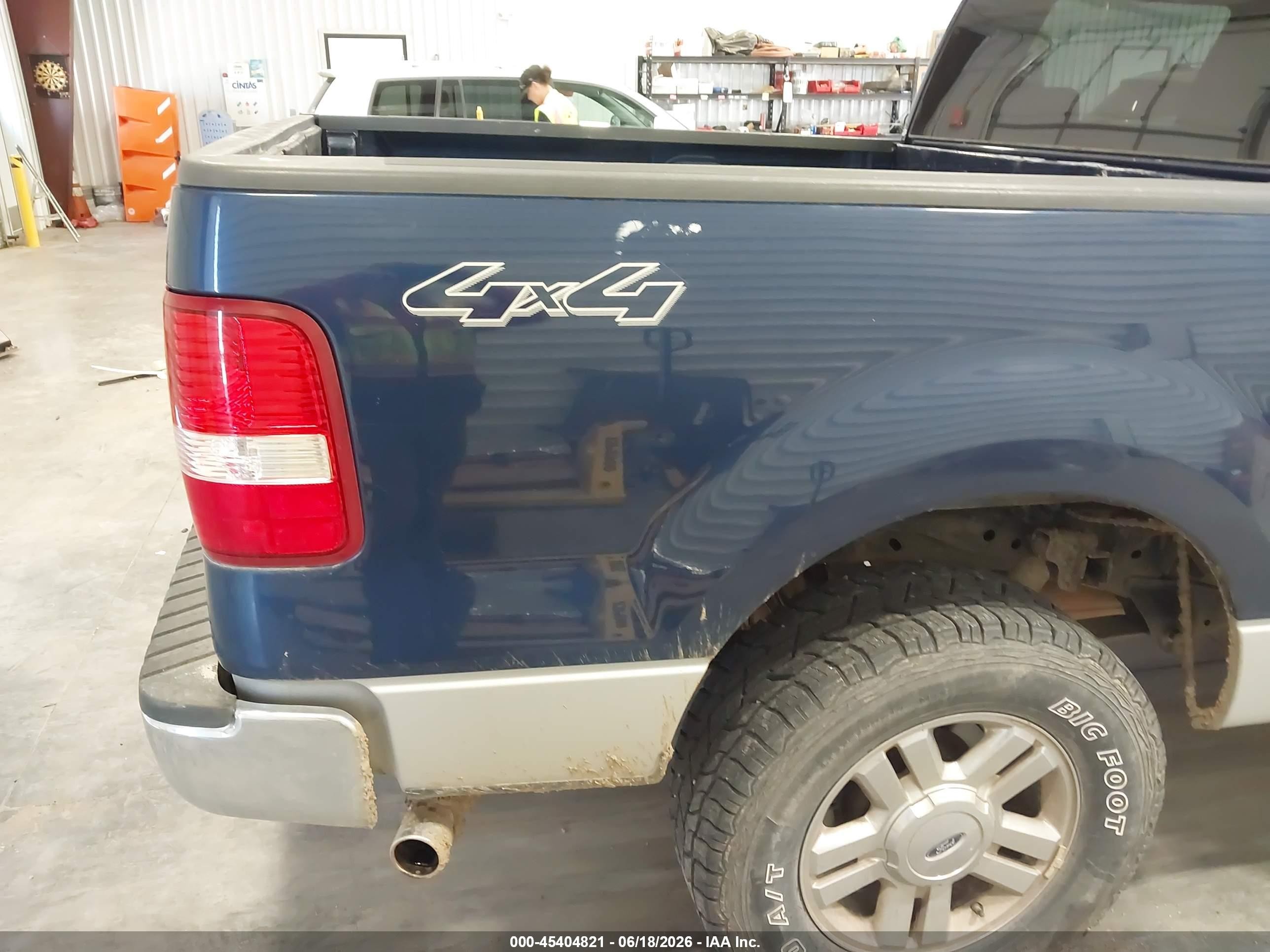 2008 Ford F-150 60th Anniversary/fx4/king Ranch/lariat/xlt Blue vin: 1FTPW14V38FA83277
