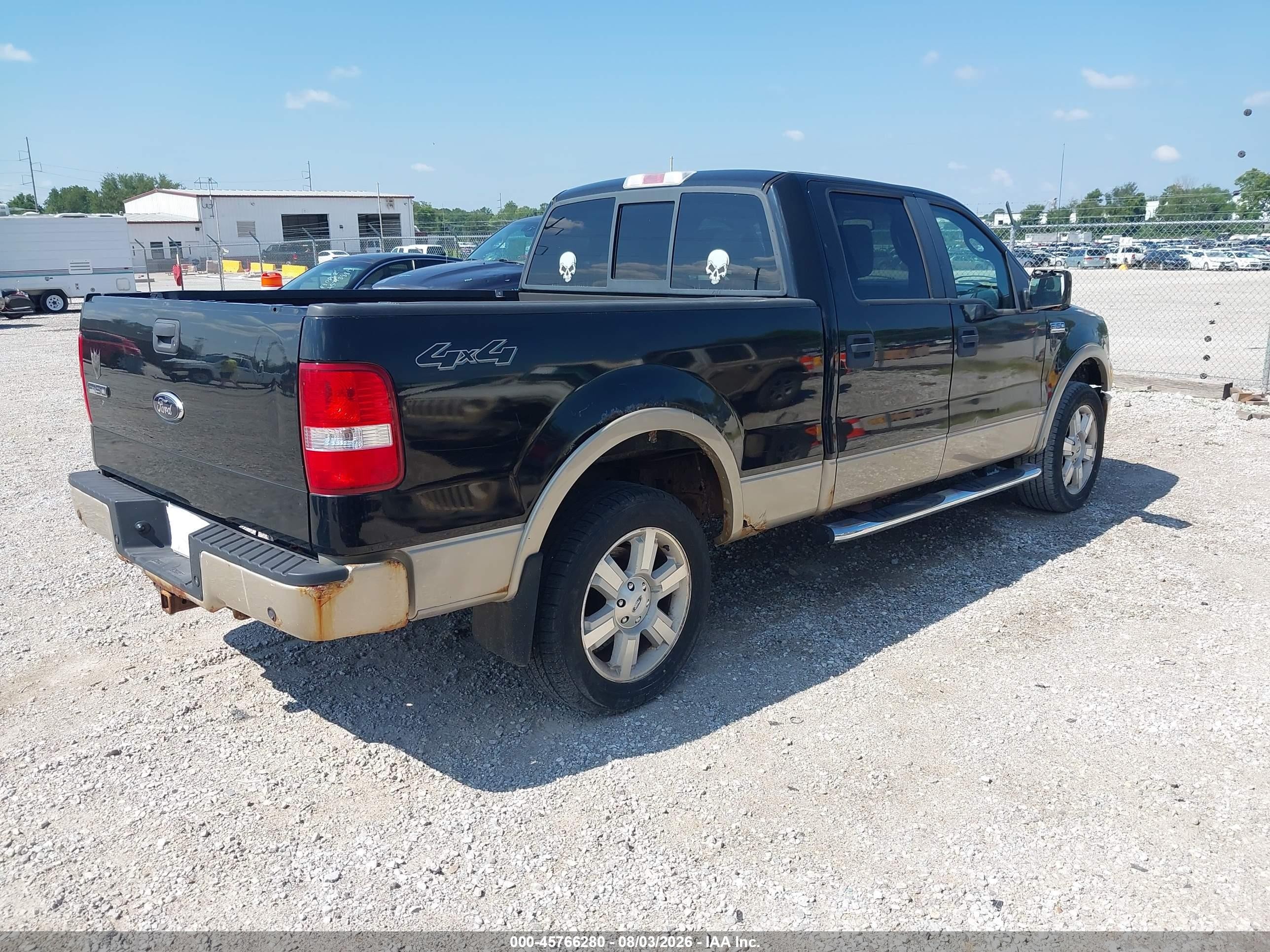 2008 Ford F-150 60th Anniversary/fx4/king Ranch/lariat/xlt Black vin: 1FTPW14V38FA88026