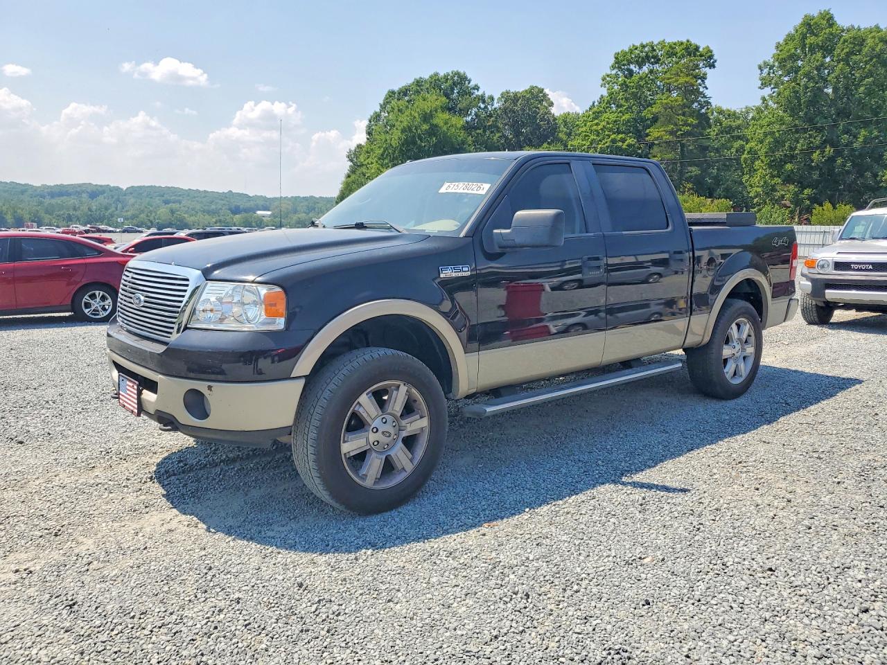 2008 Ford F150 Supercrew Black vin: 1FTPW14V38FA99673