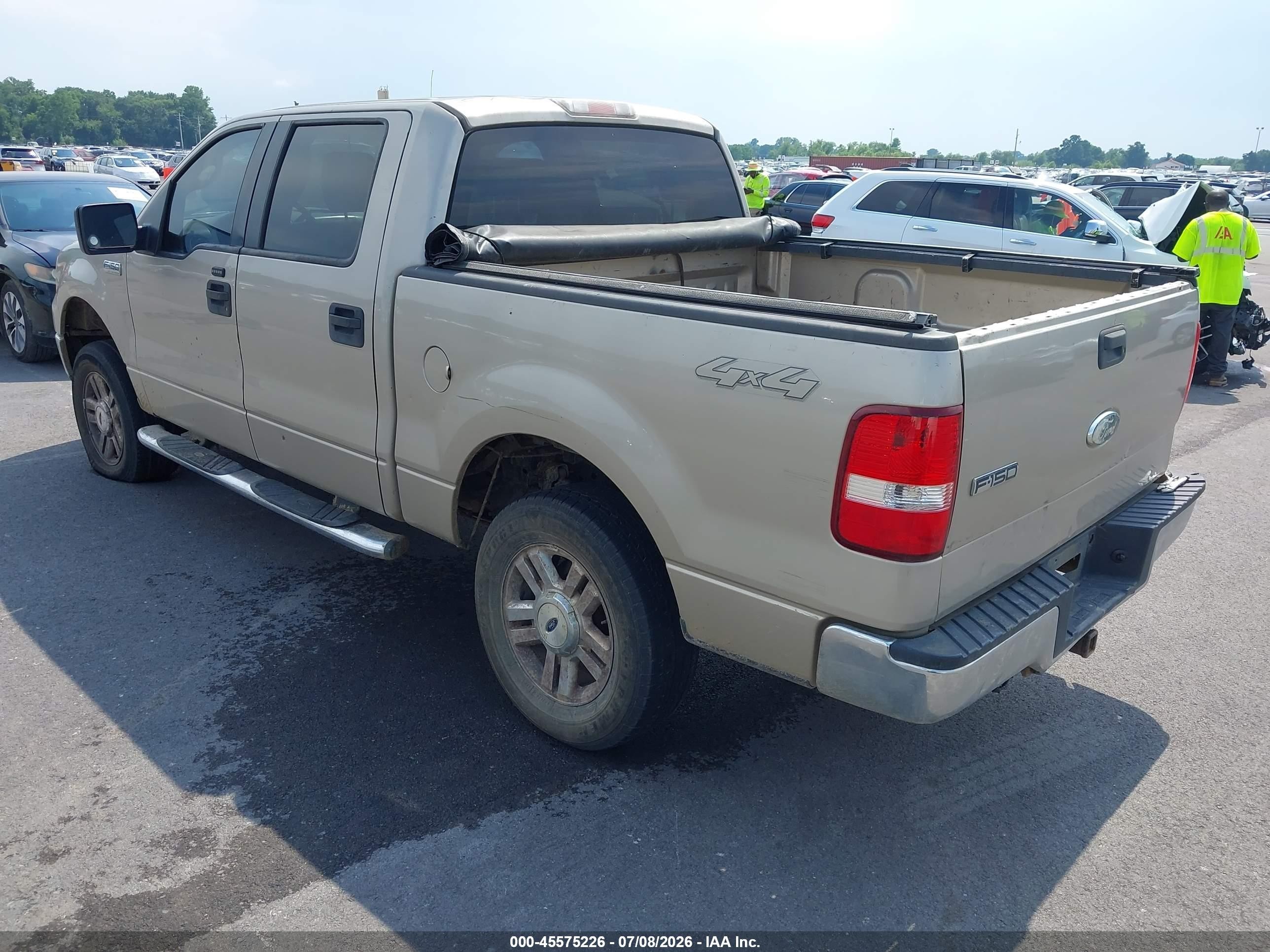 2008 Ford F-150 60th Anniversary/fx4/king Ranch/lariat/xlt Gold vin: 1FTPW14V38FB01941