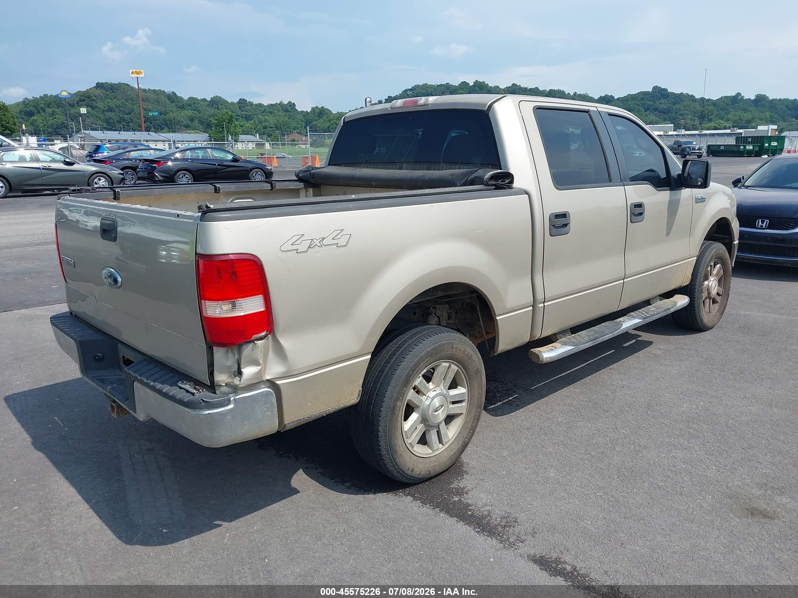 2008 Ford F-150 60th Anniversary/fx4/king Ranch/lariat/xlt Gold vin: 1FTPW14V38FB01941