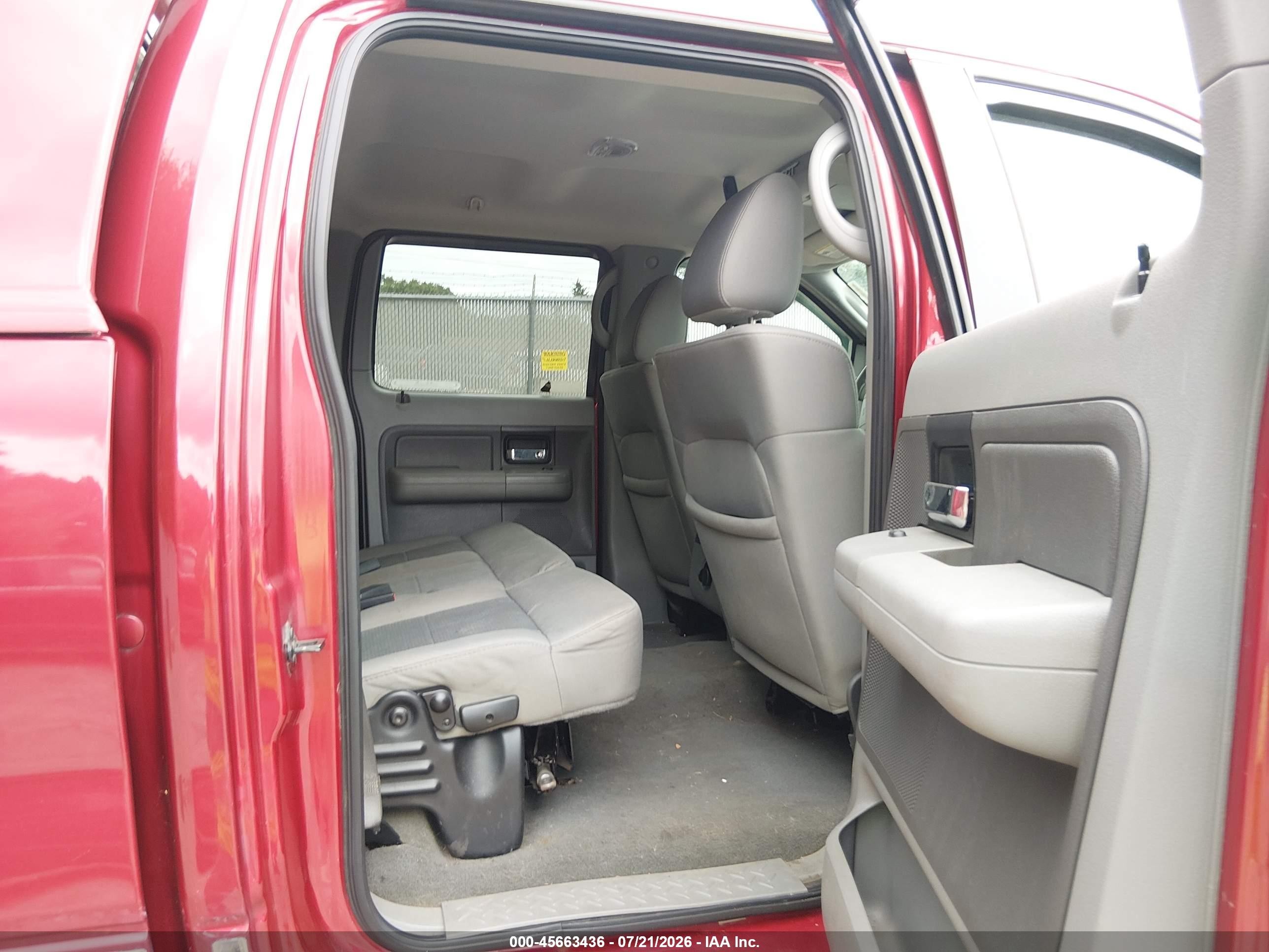 2008 Ford F-150 60th Anniversary/fx4/king Ranch/lariat/xlt Burgundy vin: 1FTPW14V38FB64277