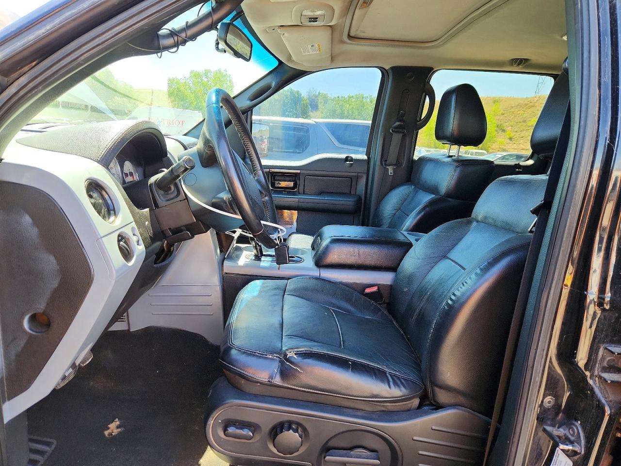 2008 Ford F150 Supercrew Black vin: 1FTPW14V38KB72483