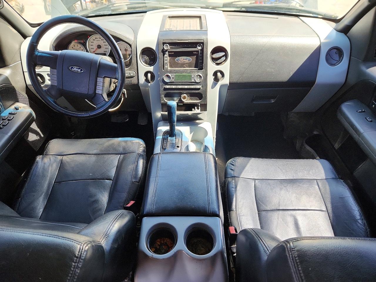 2008 Ford F150 Supercrew Black vin: 1FTPW14V38KB72483