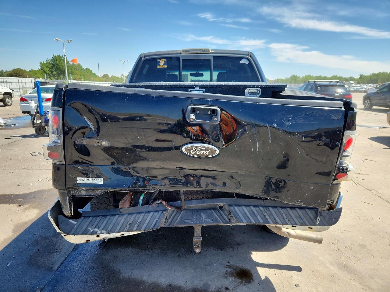 2008 Ford F150 Supercrew Black vin: 1FTPW14V38KB72483