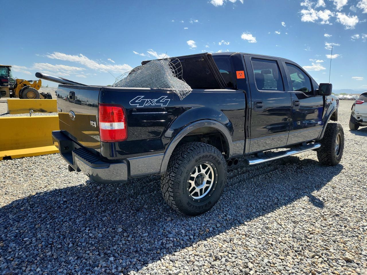 2008 Ford F150 Supercrew Black vin: 1FTPW14V38KC59431