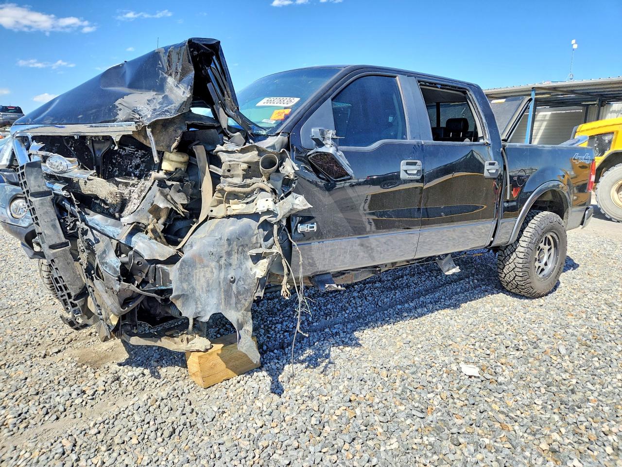 2008 Ford F150 Supercrew Black vin: 1FTPW14V38KC59431