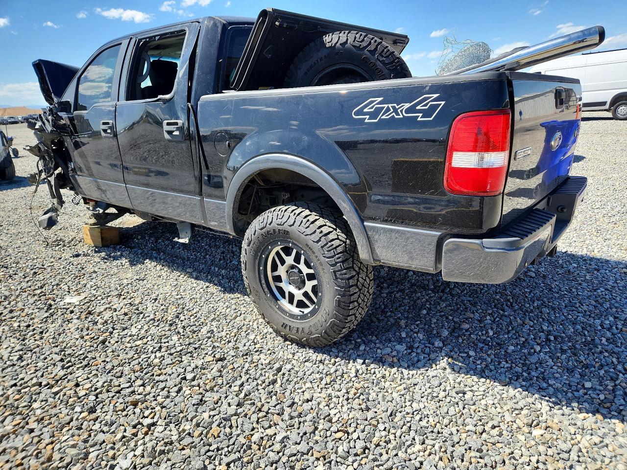2008 Ford F150 Supercrew Black vin: 1FTPW14V38KC59431