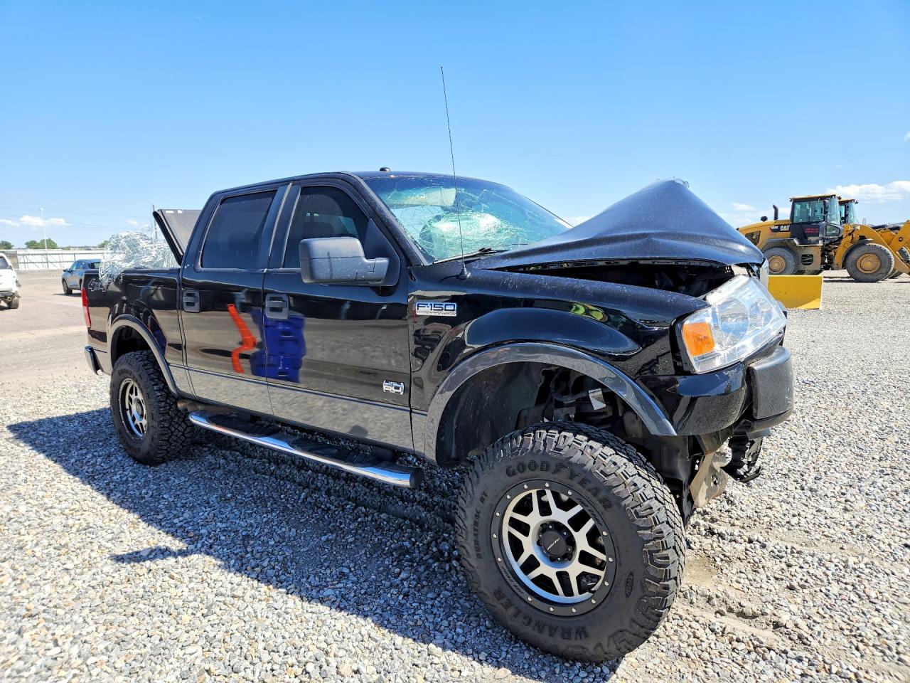2008 Ford F150 Supercrew Black vin: 1FTPW14V38KC59431