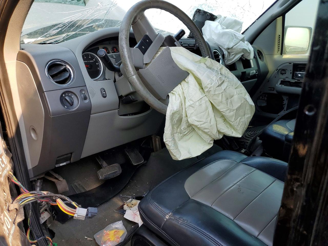 2008 Ford F150 Supercrew Black vin: 1FTPW14V38KC59431