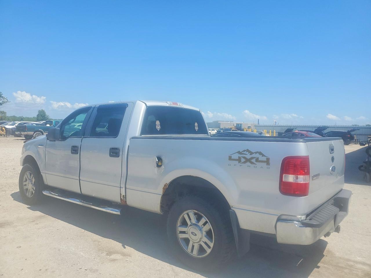 2008 Ford F150 Supercrew Silver vin: 1FTPW14V38KD51798
