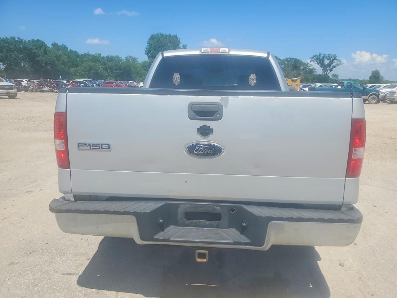 2008 Ford F150 Supercrew Silver vin: 1FTPW14V38KD51798