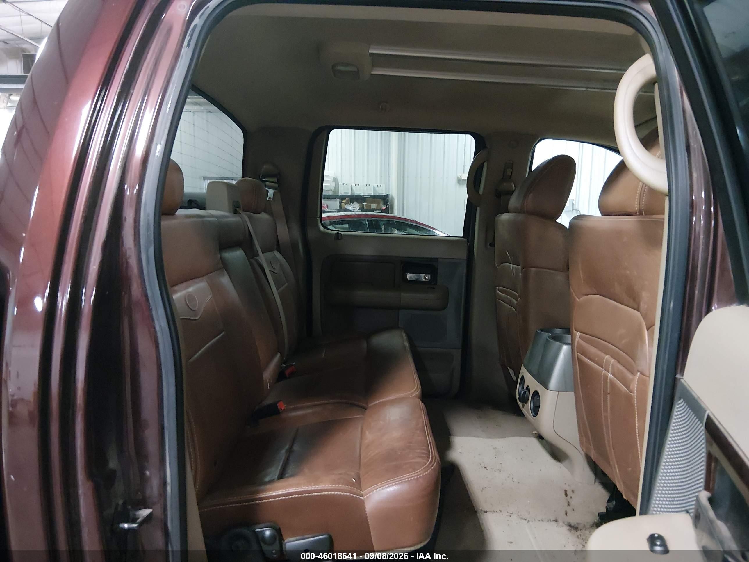 2008 Ford F-150 60th Anniversary/fx4/king Ranch/lariat/xlt Maroon vin: 1FTPW14V38KE41131