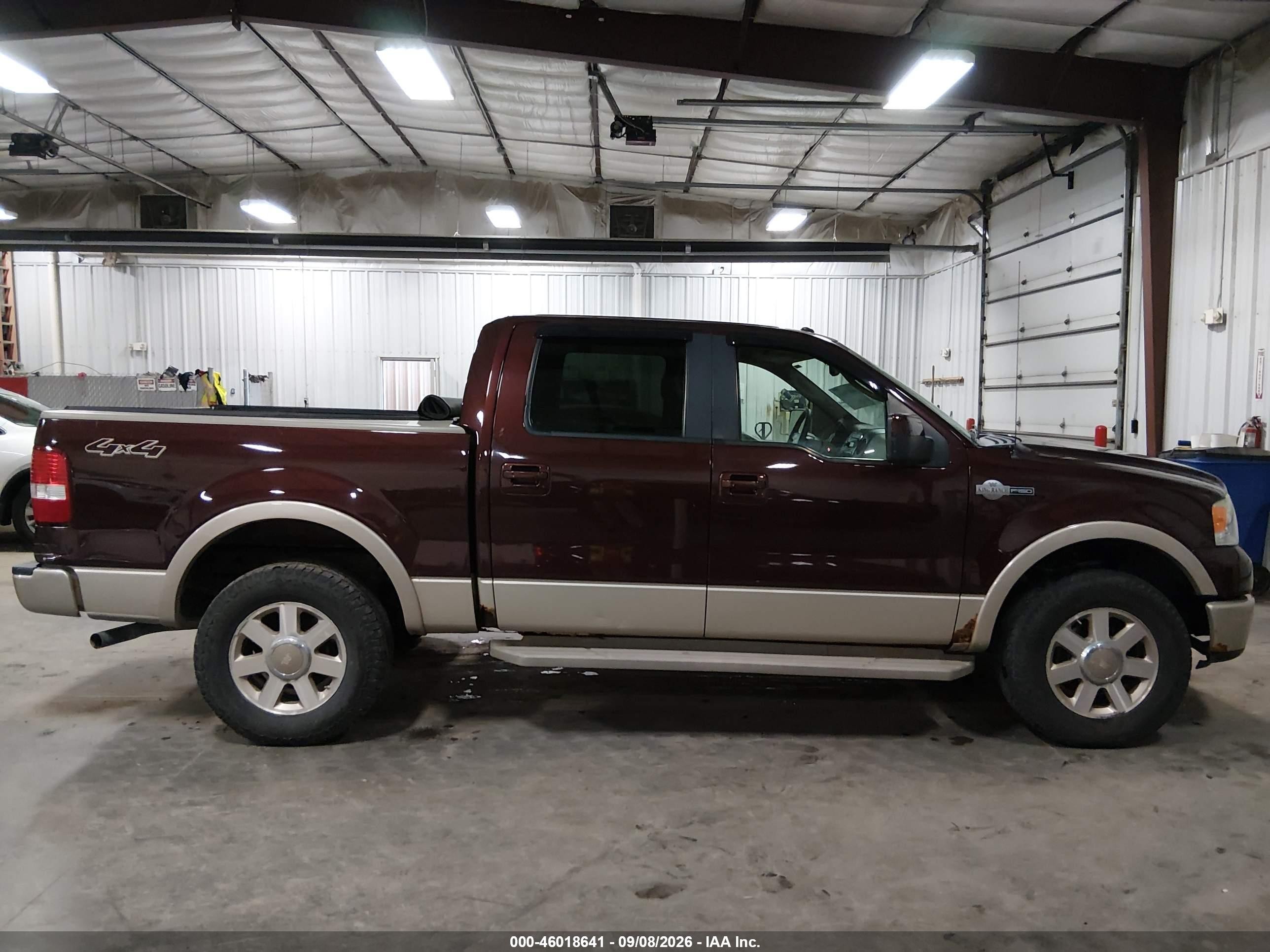 2008 Ford F-150 60th Anniversary/fx4/king Ranch/lariat/xlt Maroon vin: 1FTPW14V38KE41131