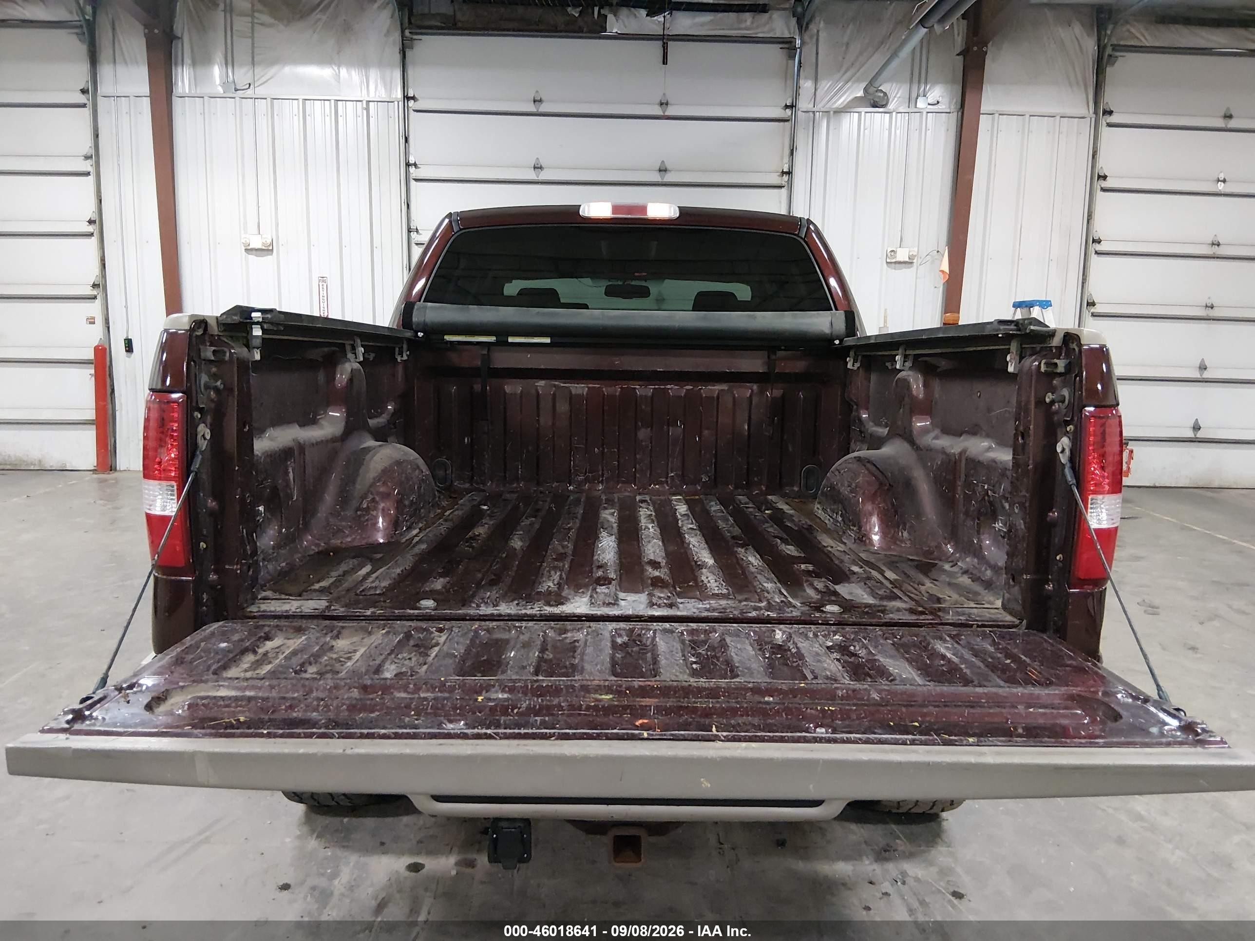 2008 Ford F-150 60th Anniversary/fx4/king Ranch/lariat/xlt Maroon vin: 1FTPW14V38KE41131