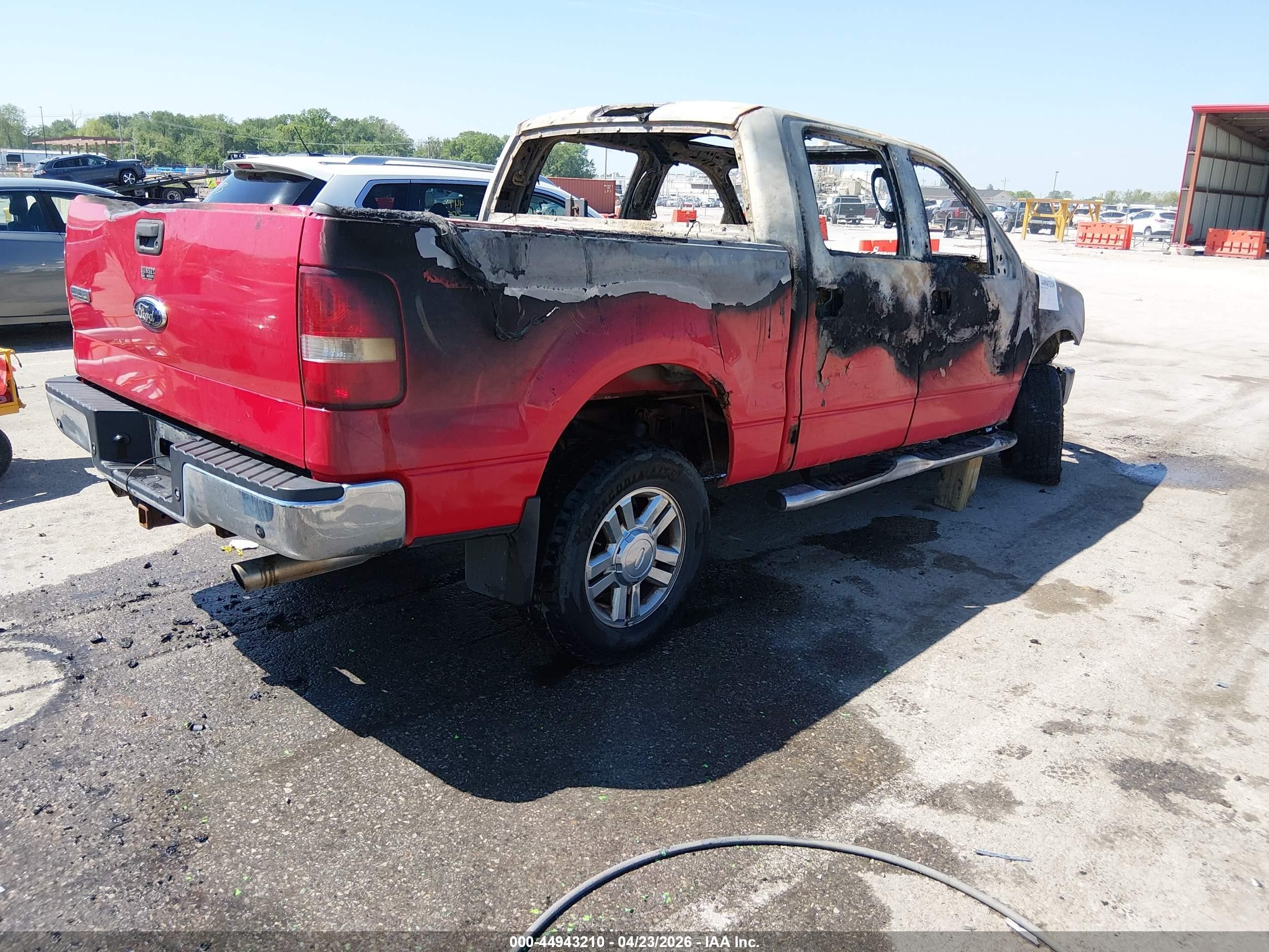 2008 Ford F-150 60th Anniversary/fx4/king Ranch/lariat/xlt Red vin: 1FTPW14V38KE94590