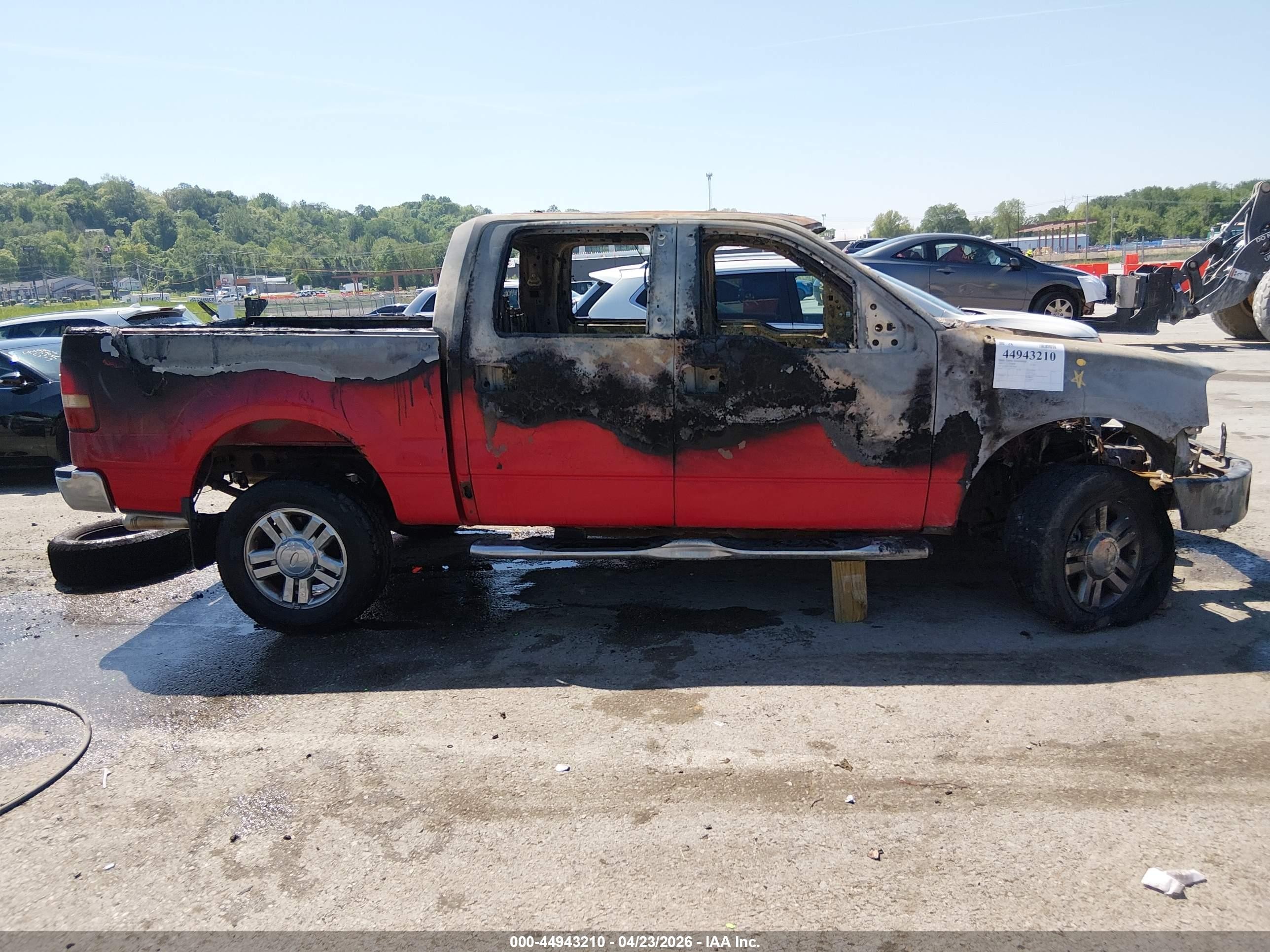 2008 Ford F-150 60th Anniversary/fx4/king Ranch/lariat/xlt Red vin: 1FTPW14V38KE94590