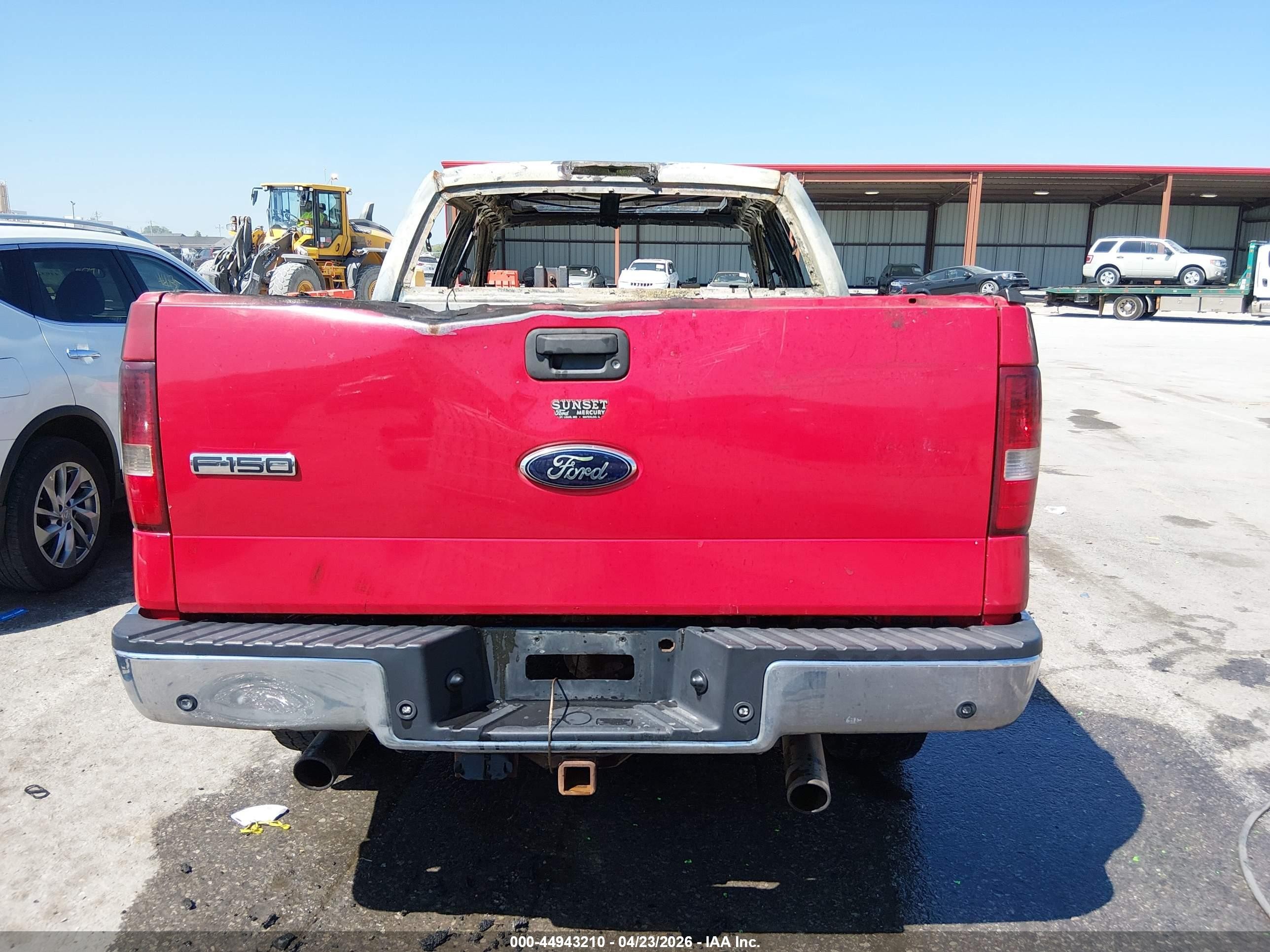 2008 Ford F-150 60th Anniversary/fx4/king Ranch/lariat/xlt Red vin: 1FTPW14V38KE94590