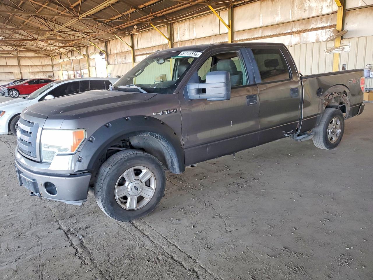 2009 Ford F150 Supercrew Серый vin: 1FTPW14V39FA32301