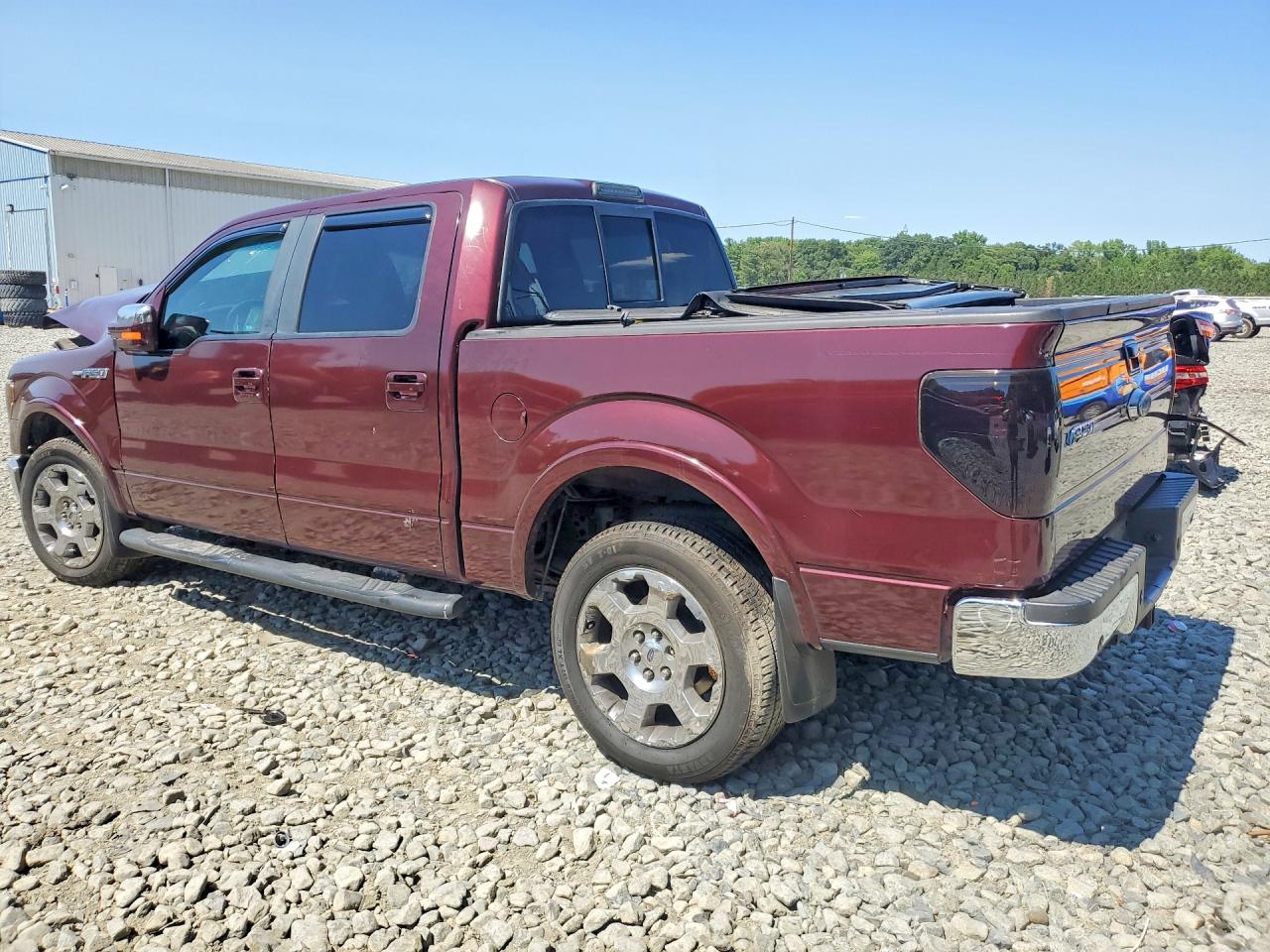 2009 Ford F150 Supercrew Burgundy vin: 1FTPW14V39FA49700