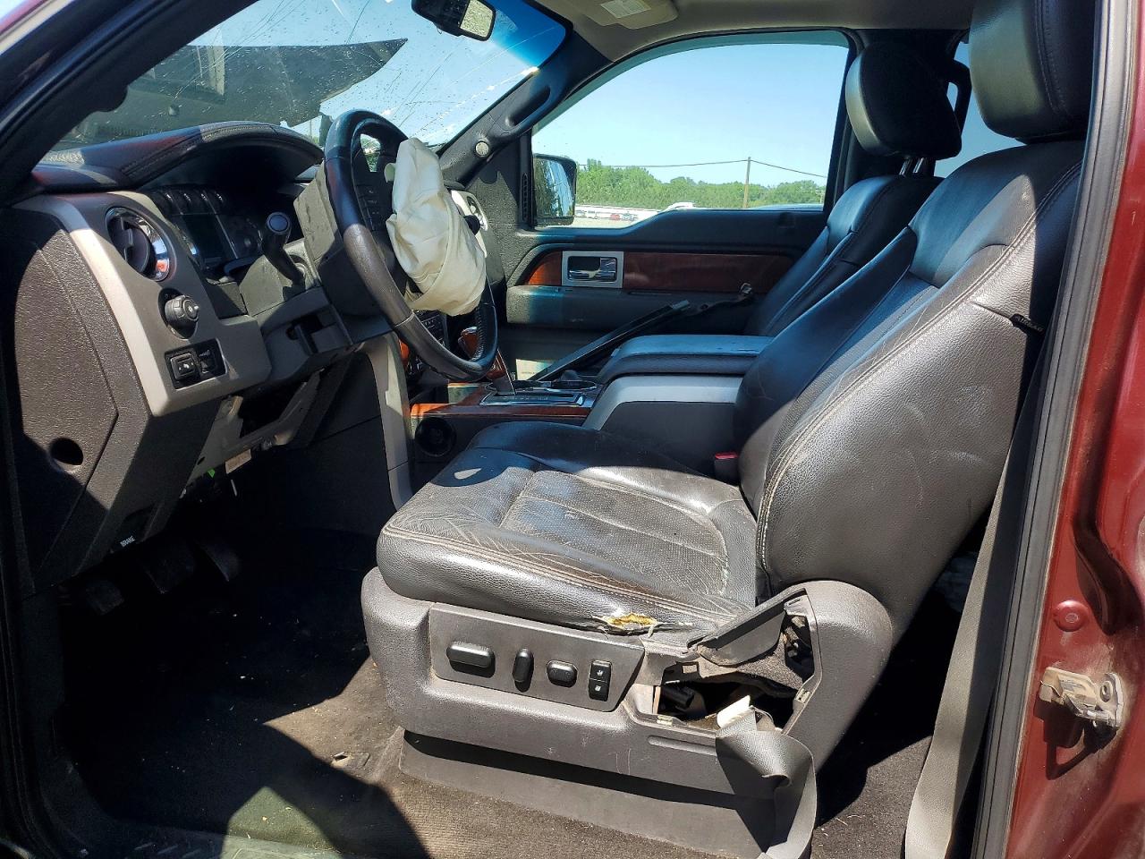 2009 Ford F150 Supercrew Burgundy vin: 1FTPW14V39FA49700