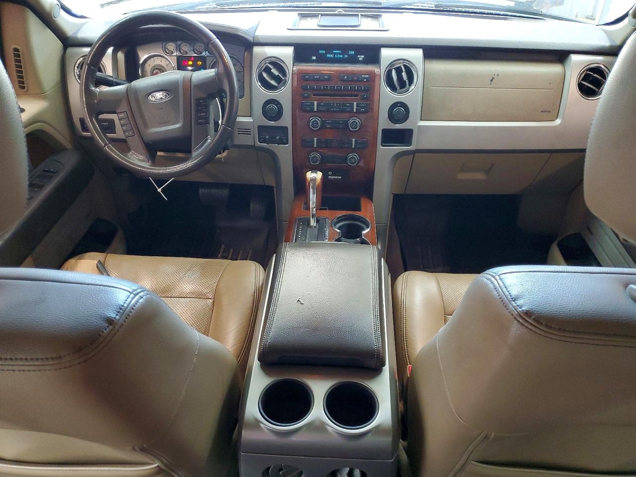 2009 Ford F150 Supercrew Brown vin: 1FTPW14V39FA95107