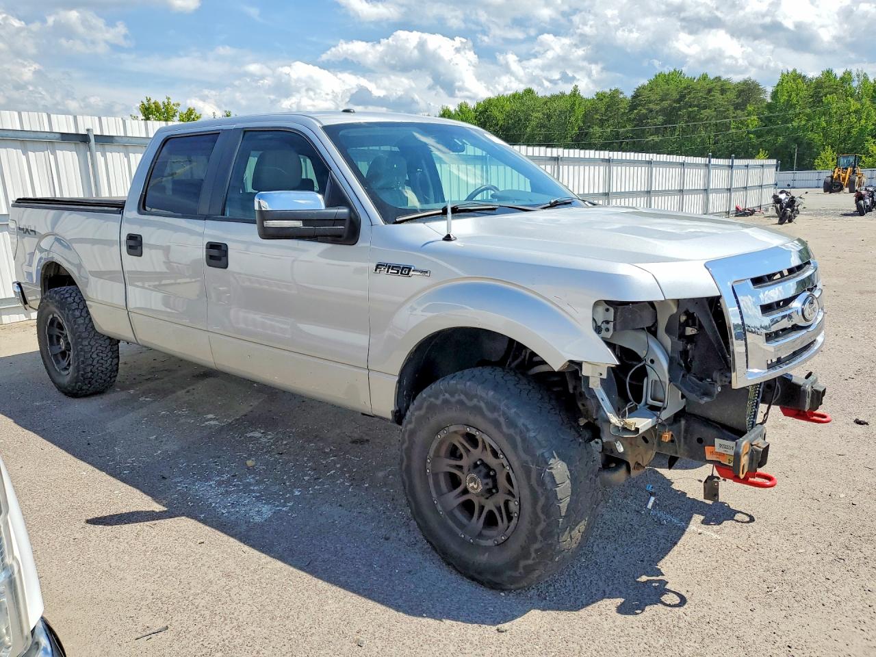 2009 Ford F150 Supercrew Silver vin: 1FTPW14V39FB13704