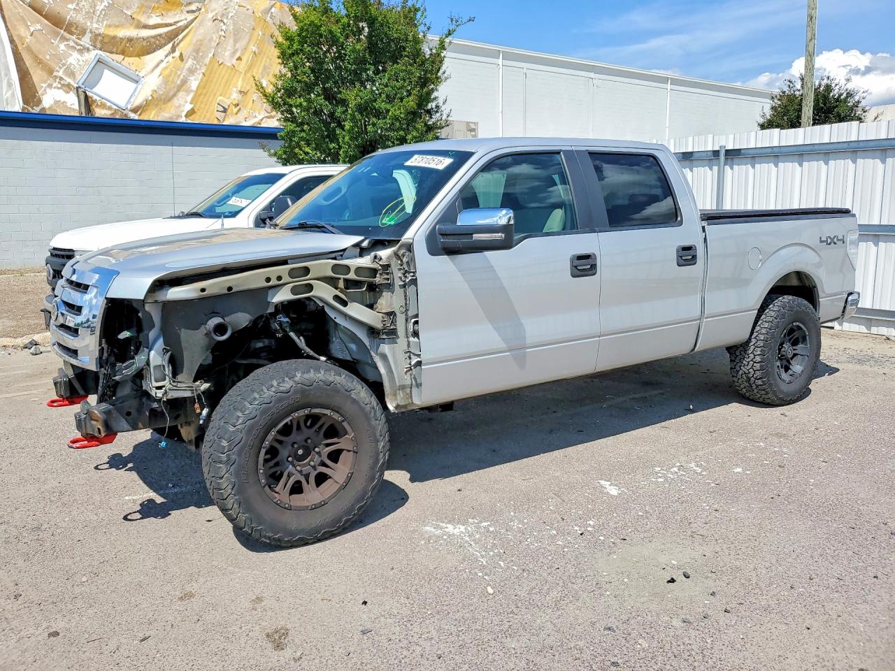 2009 Ford F150 Supercrew Silver vin: 1FTPW14V39FB13704