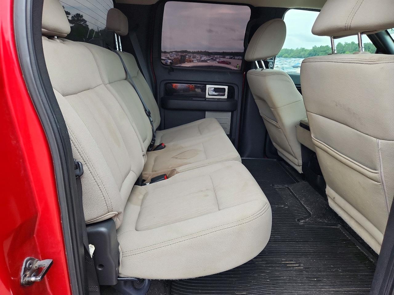 2009 Ford F150 Supercrew Red vin: 1FTPW14V39FB17283