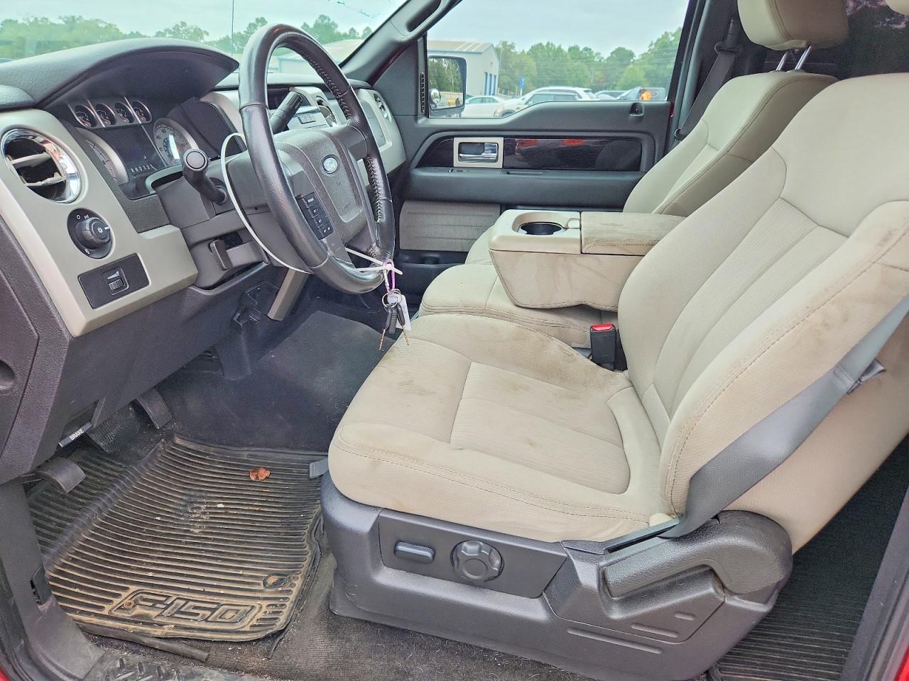 2009 Ford F150 Supercrew Red vin: 1FTPW14V39FB17283