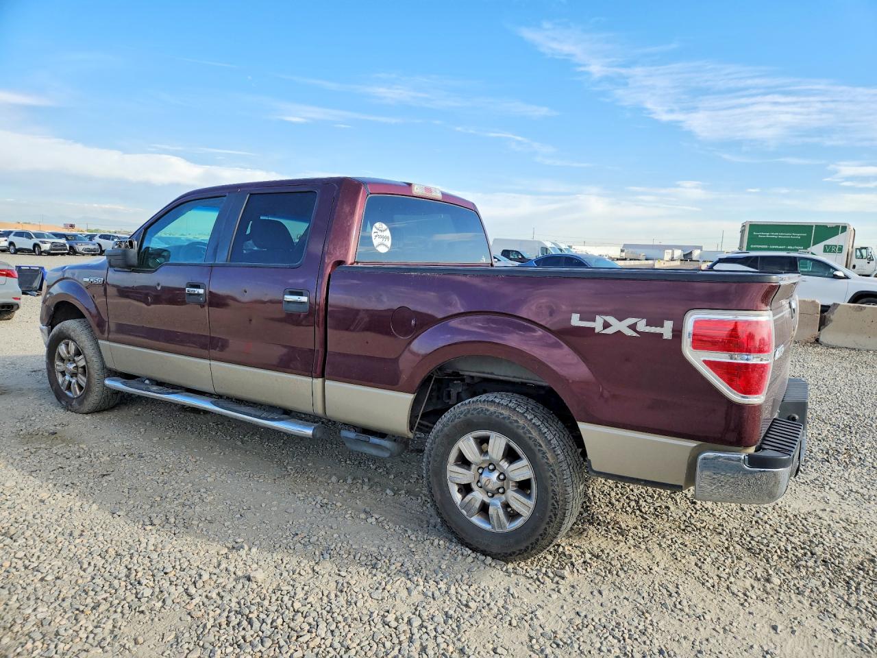 2009 Ford F150 Supercrew Maroon vin: 1FTPW14V39FB17395