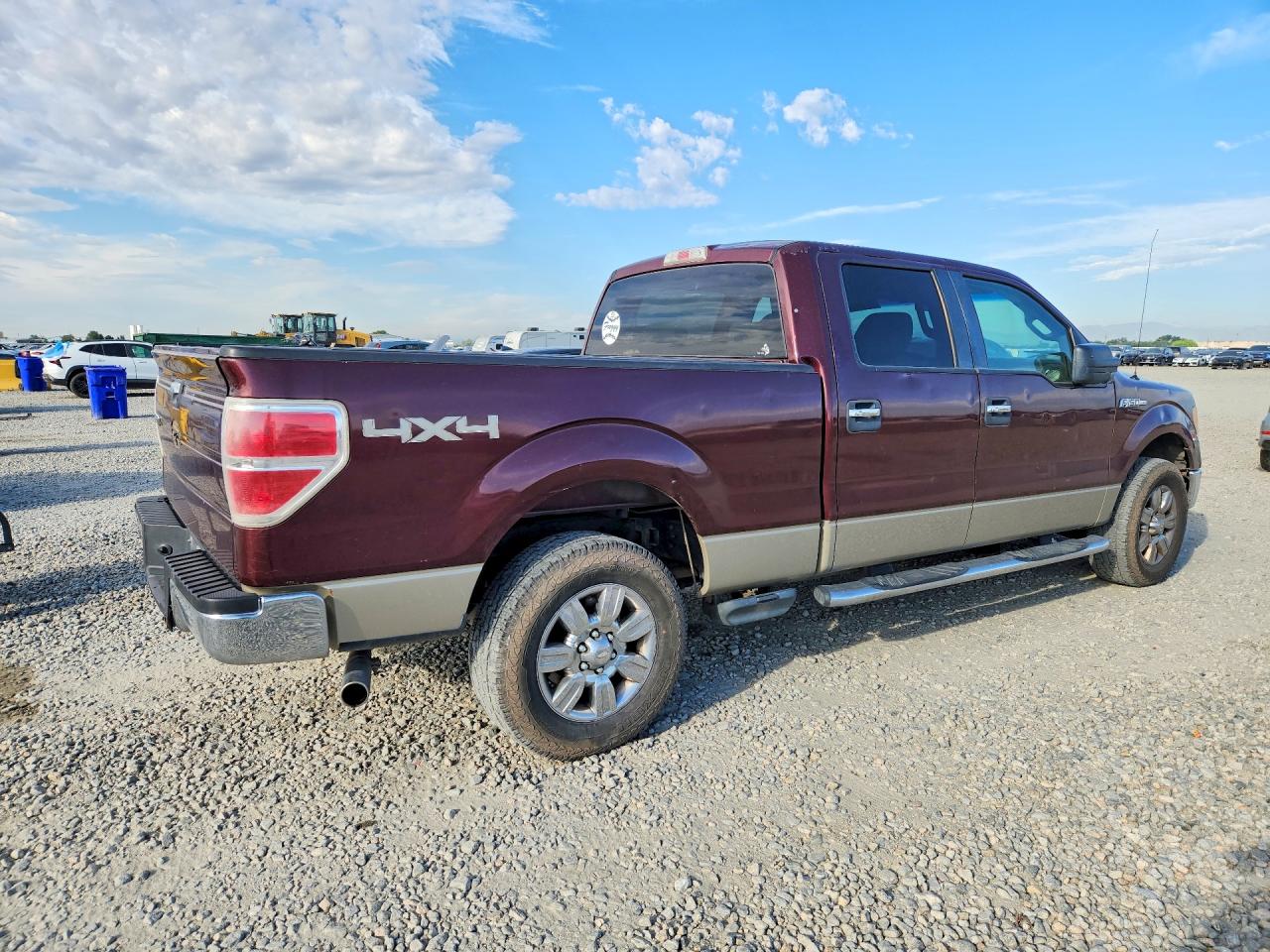 2009 Ford F150 Supercrew Maroon vin: 1FTPW14V39FB17395